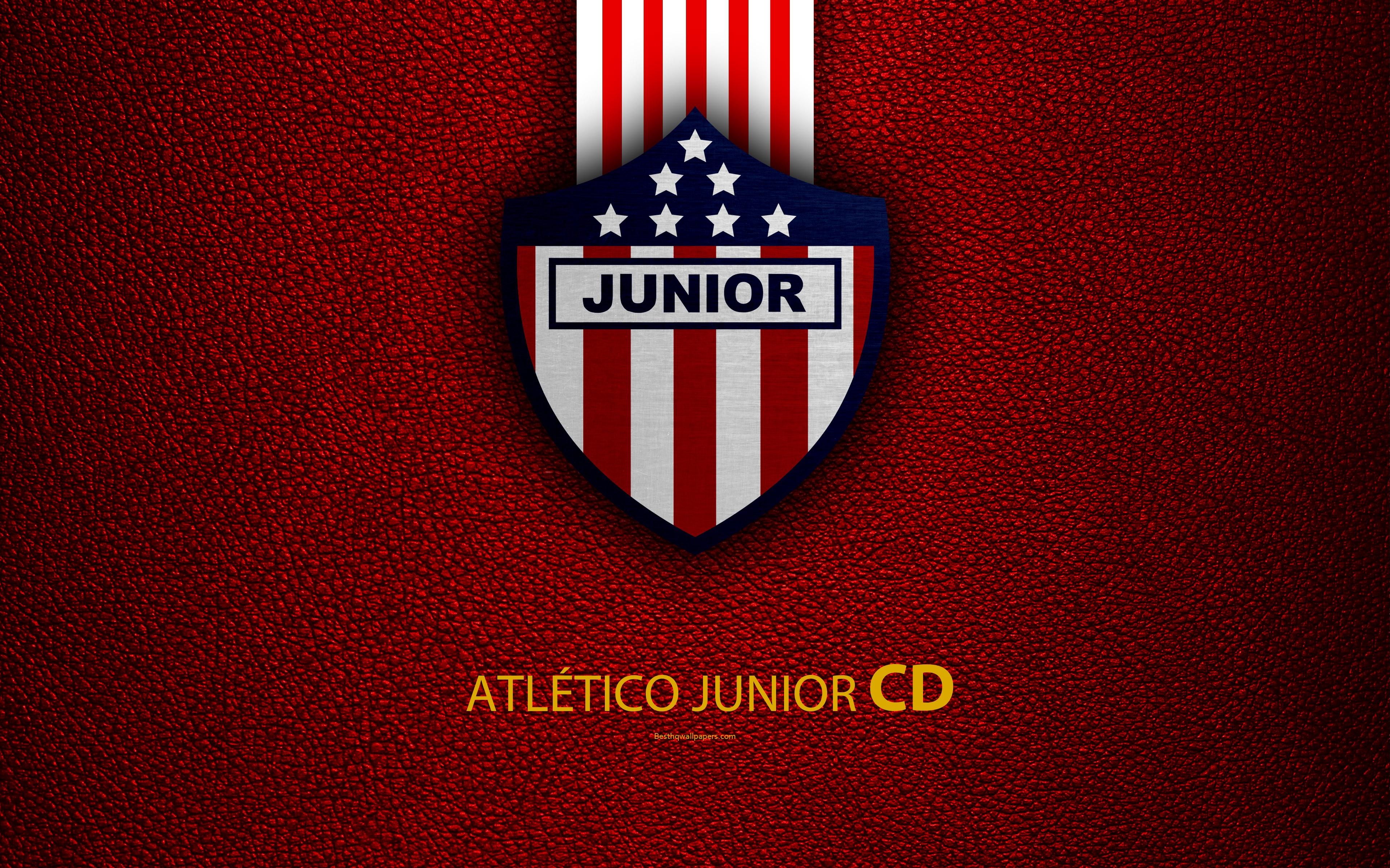 3840x2400 Download wallpaper Atletico Junior FC, CD Popular Junior FC, 4k, Desktop