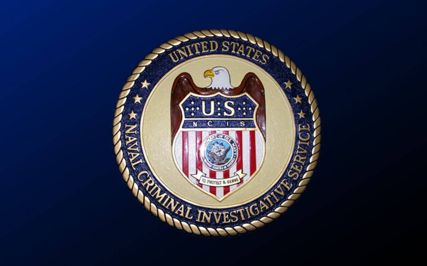 1440x900 NCIS Badge Wallpaper, Desktop