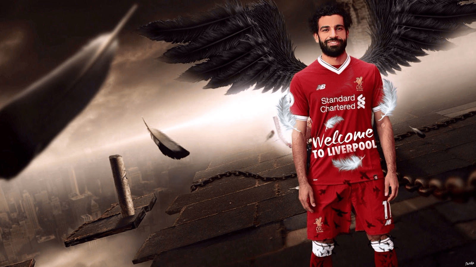 1600x900 Mohamed Salah Liverpool Wallpaper for Phone and HD Desktop Background, Desktop