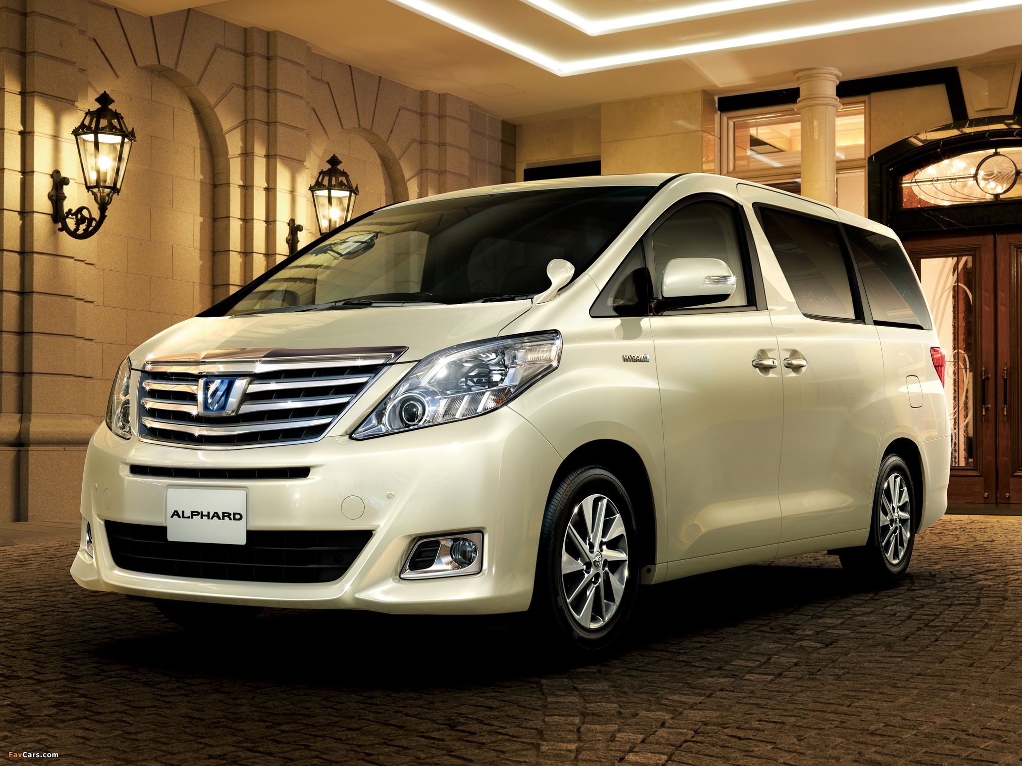 2050x1540 Toyota Alphard Hybrid G L Package 4WD (ANH25W) 2011 photo (), Desktop