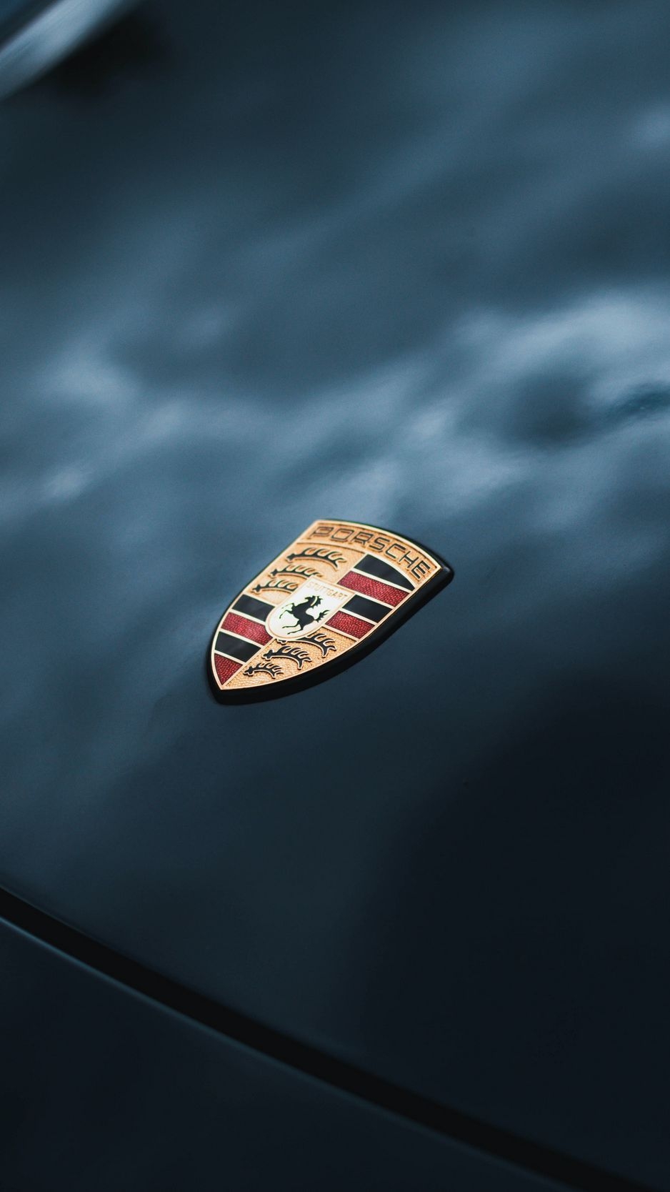 940x1670 Download Wallpaper  Porsche, Logo, Car, Sportscar Iphone 8 7 6s 6 For Parallax HD Background, Phone