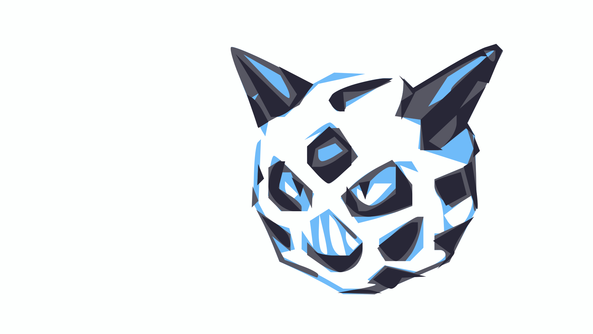 1920x1080 I made a simple wallpaper from Glalie's original sprite, Desktop