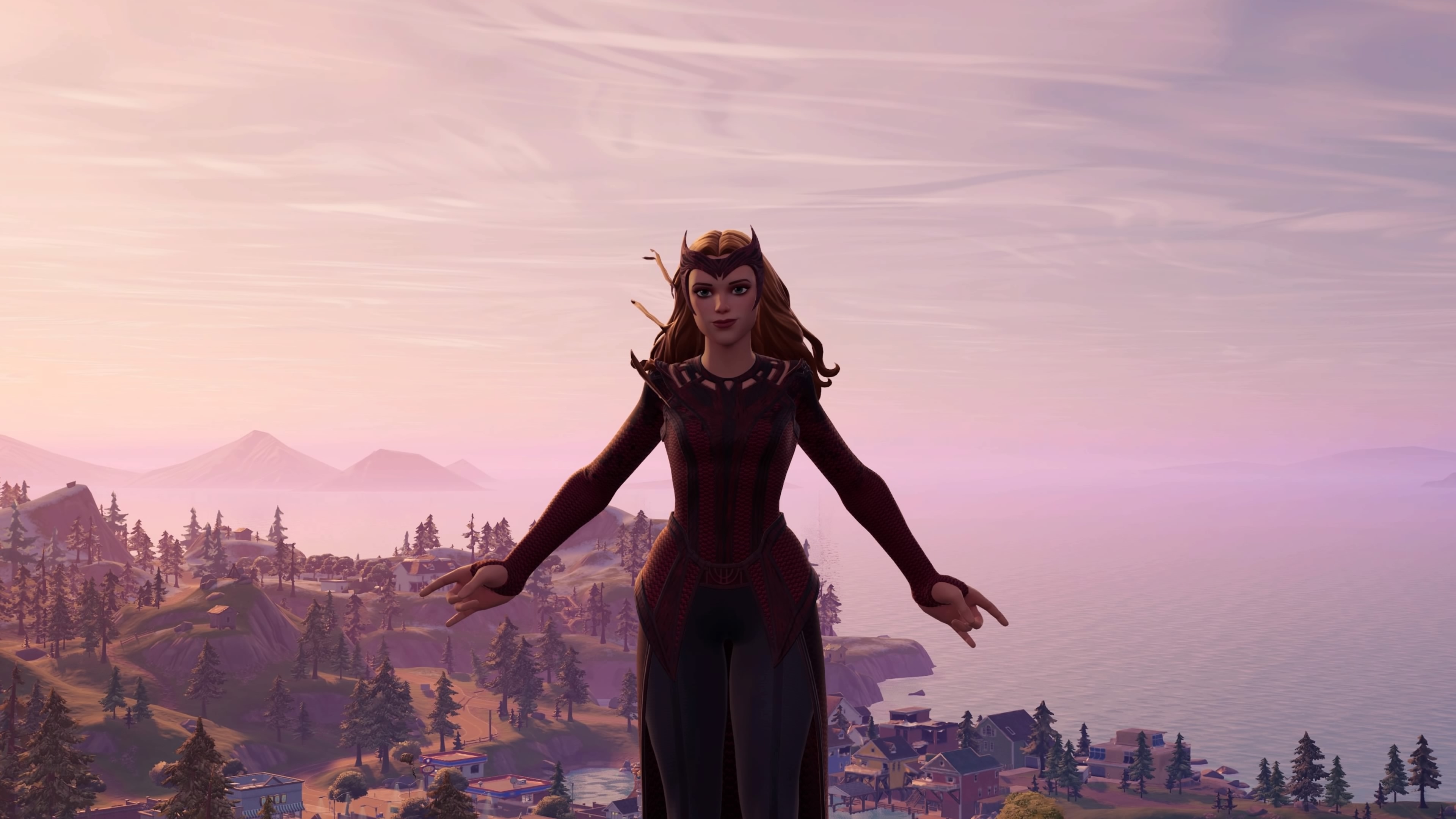 3840x2160 Scarlet Witch Fortnite wallpaper, Desktop