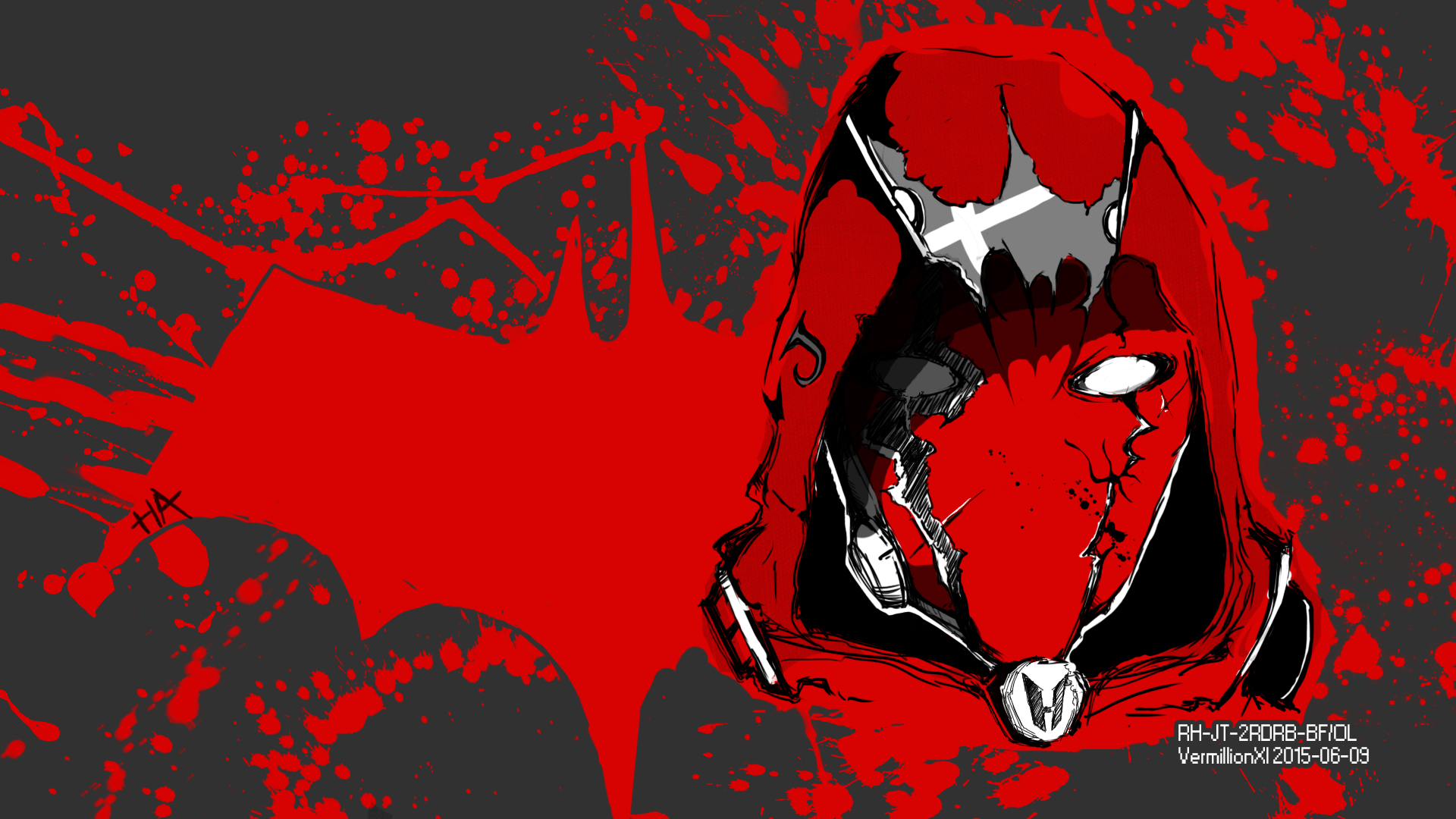 1920x1080 Custom RedHood, Desktop