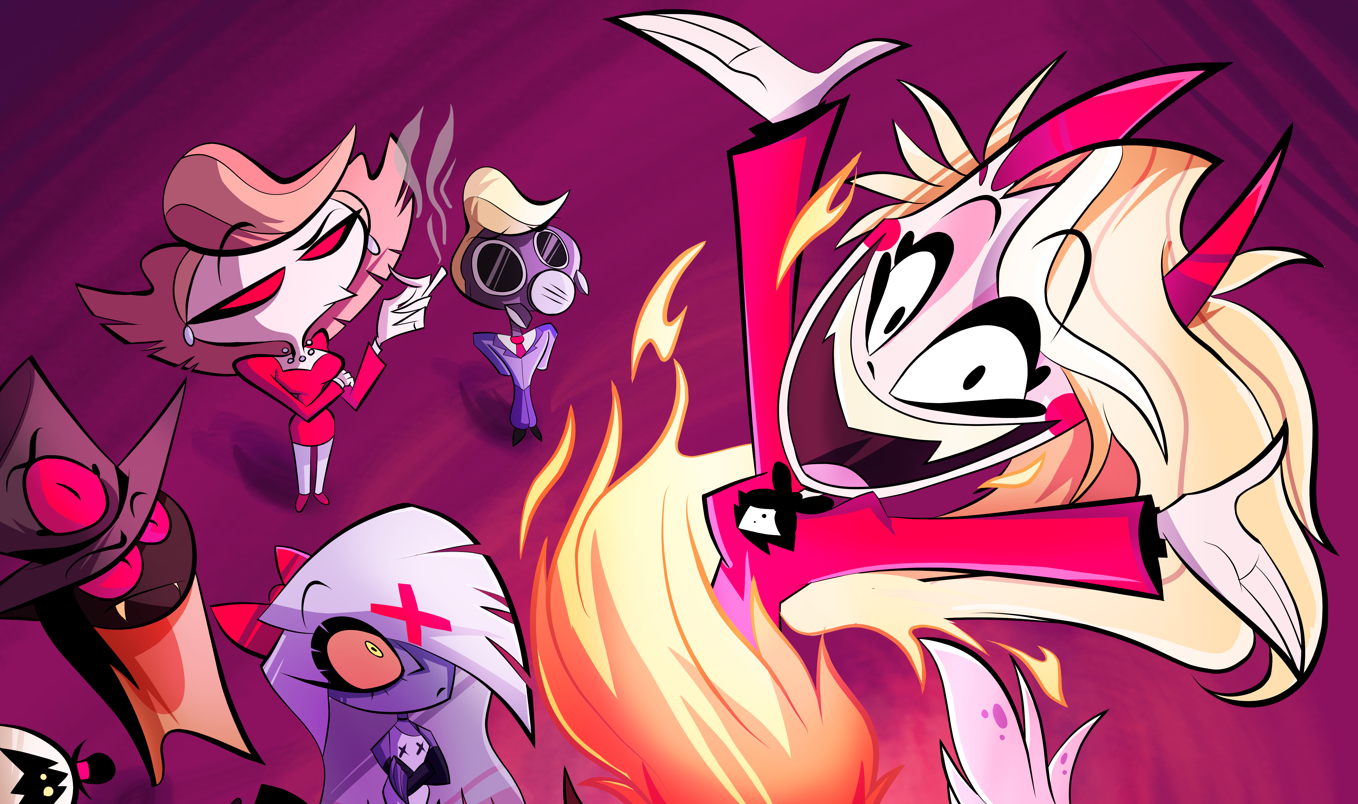 5400x3200 Hazbin Hotel Wallpaper, Desktop