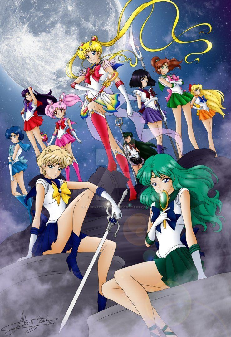 740x1080 Sailor Moon Crystal III, Phone