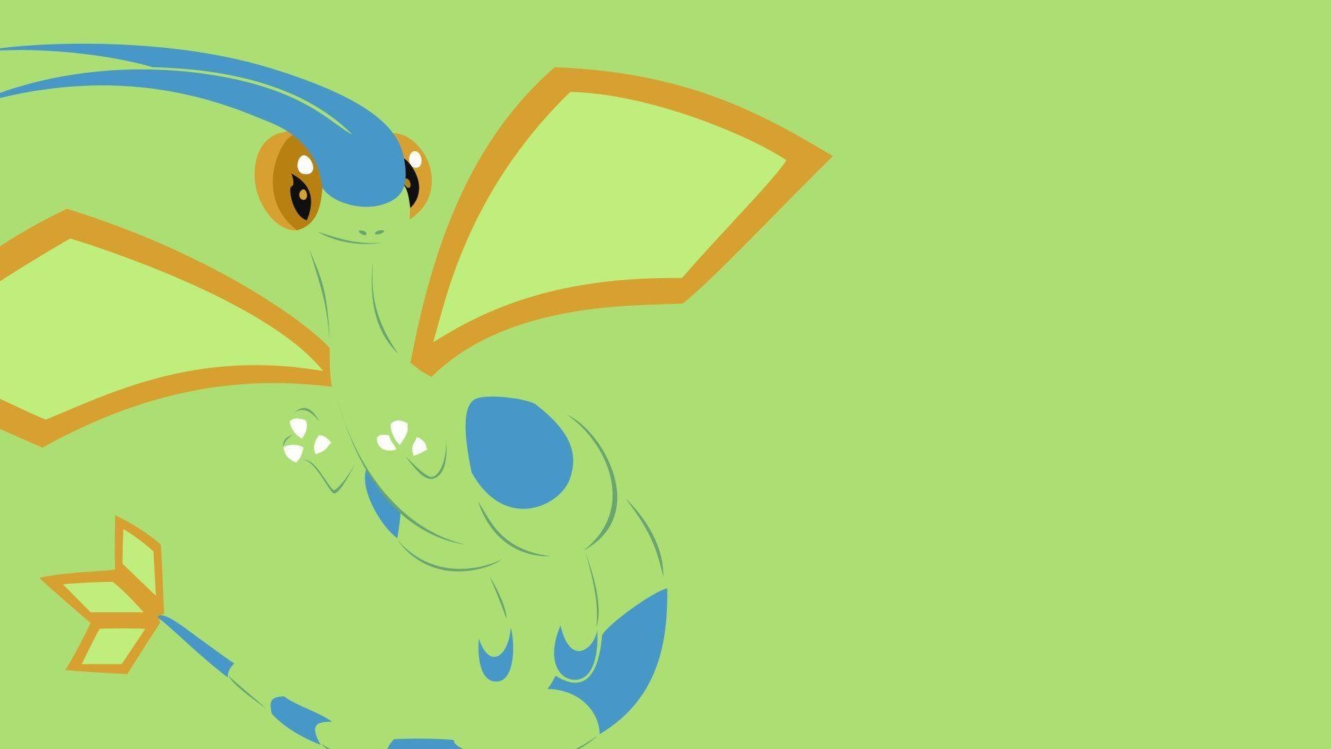 1920x1080 Minimalistic Flygon in Pokemon HD desktop wallpaper, Widescreen, Desktop