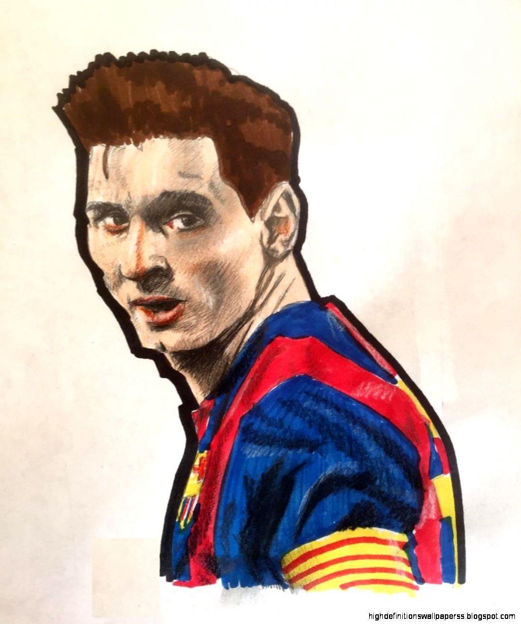 1030x1230 Lionel Messi Barcelona Cartoon HD. High Definitions Wallpaper, Phone