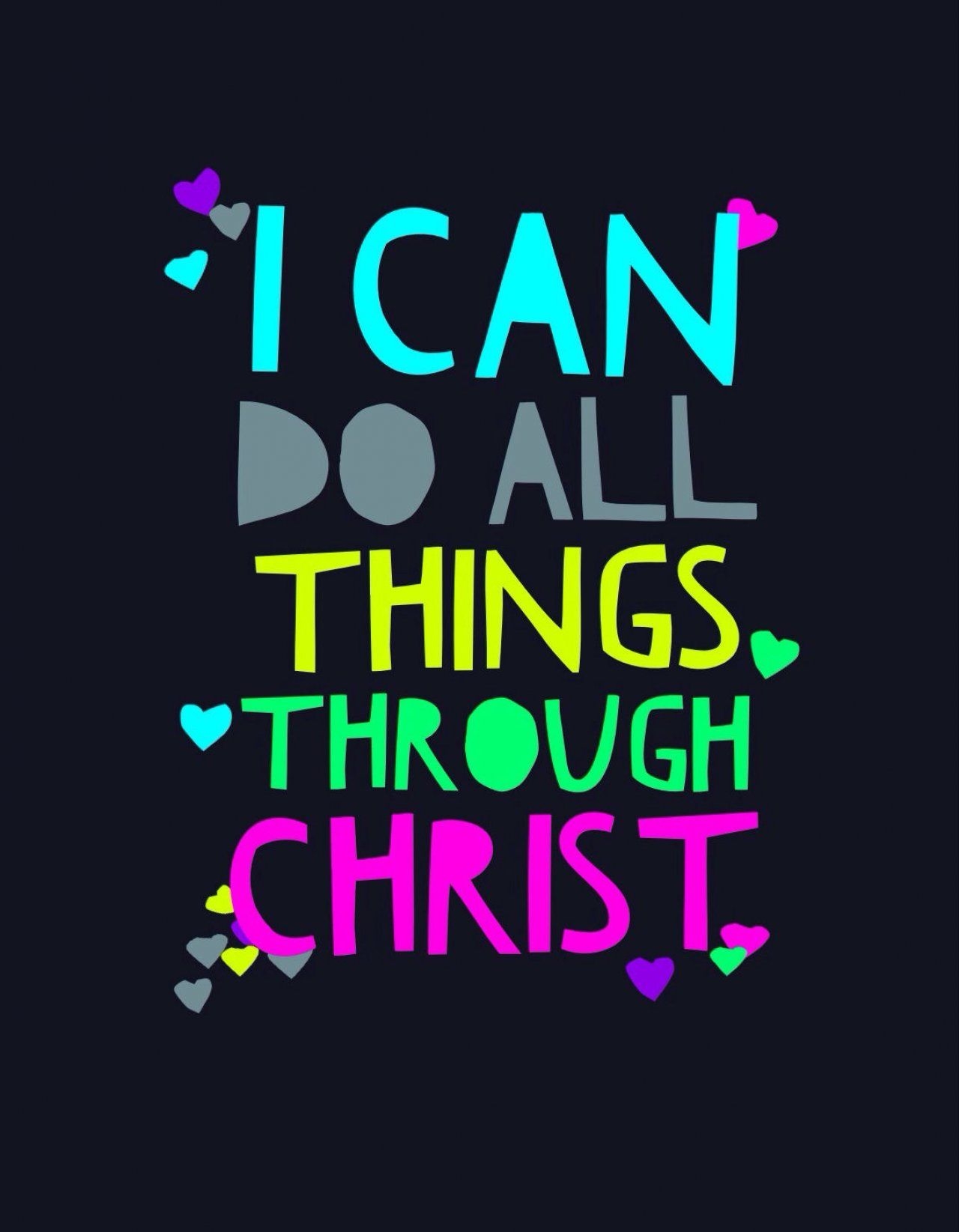 1280x1650 Philippians 4 13 I Can Do All Things Through Christ Which, Phone