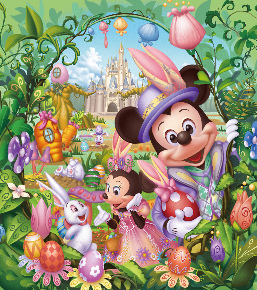 900x1020 Mickey Mouse Easter Wallpaper Free Mickey Mouse Easter Background, Phone