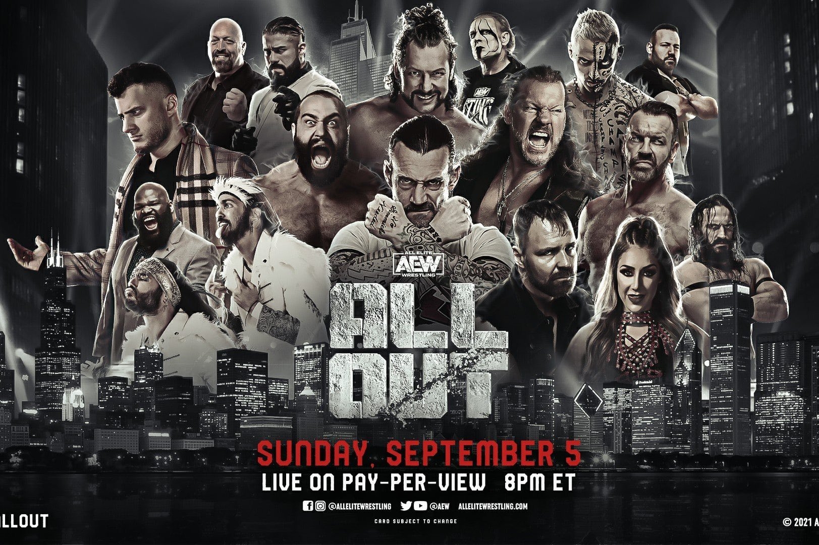 1630x1080 AEW All Out 2021 Match Card Predictions Including CM Punk vs. Darby Allin. Bleacher Report. Latest News, Videos and Highlights, Desktop