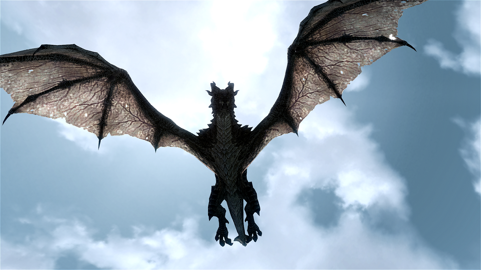 1600x900 Flying dragon Wallpaper, Desktop