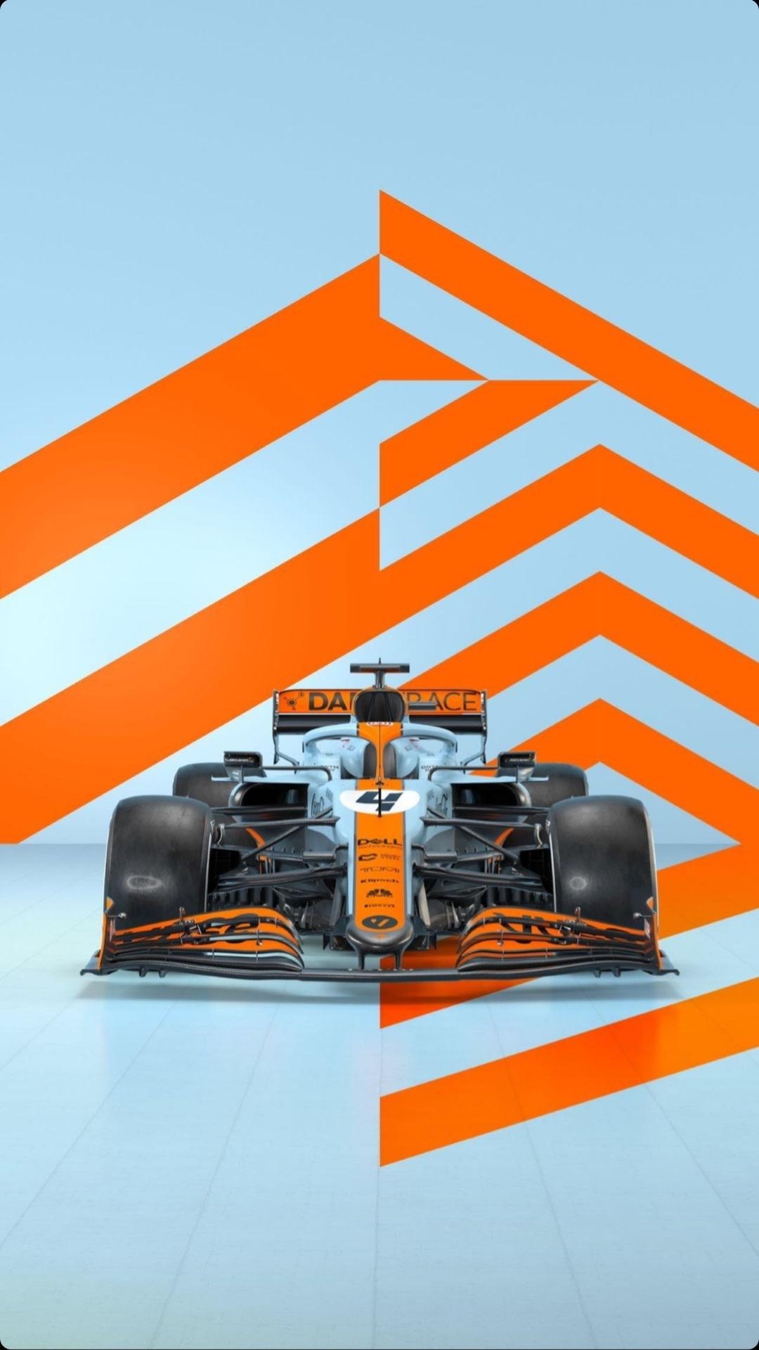 1080x1920 McLaren F1 Special Livery Wallpaper (9:16), Phone