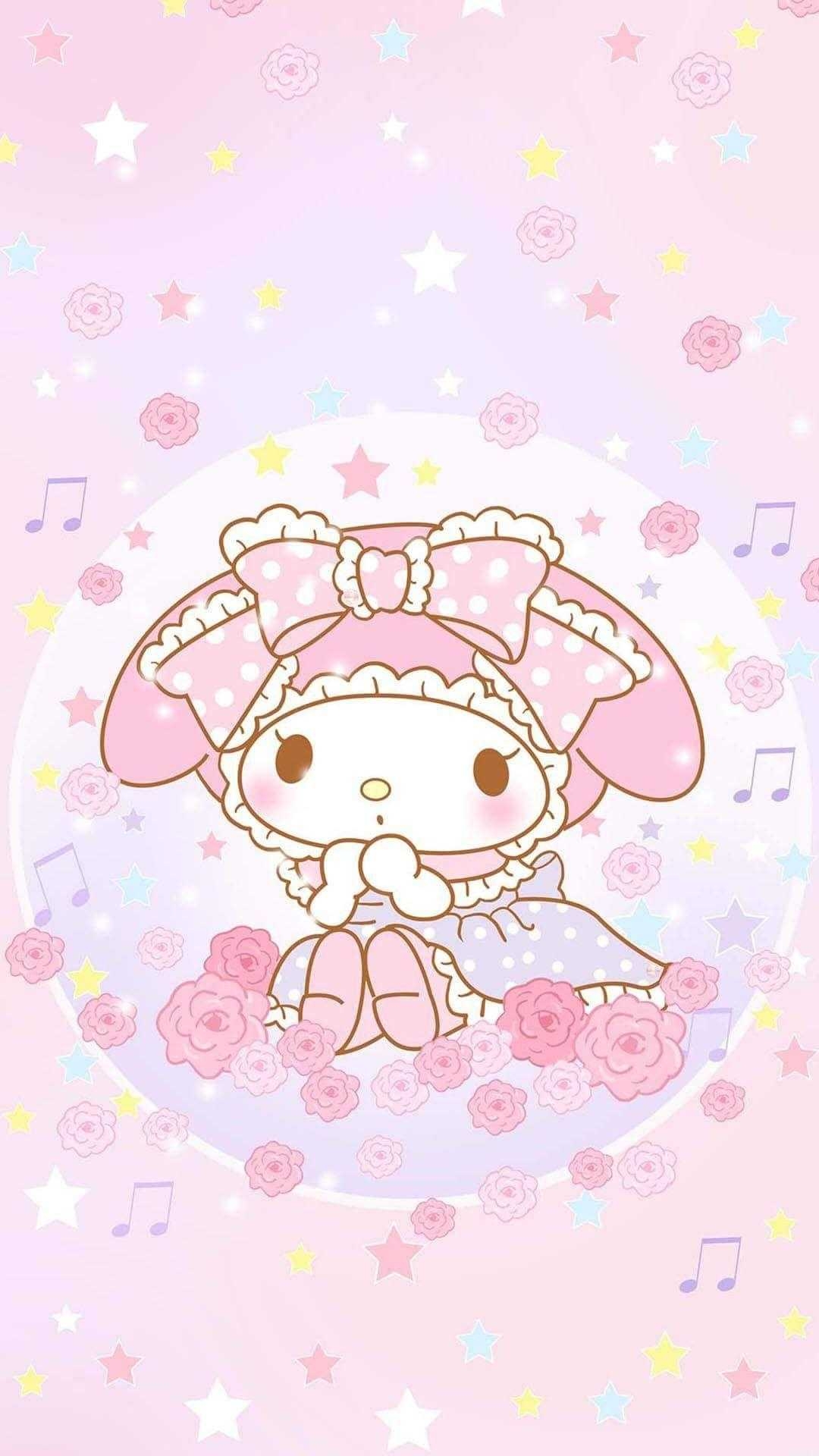 1080x1920 My Melody Phone Wallpaper, Phone