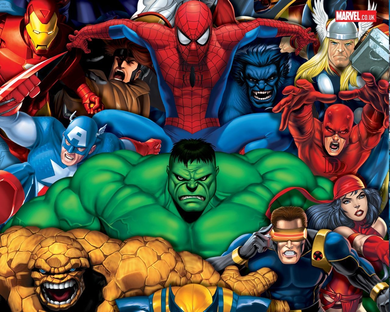 1280x1030 Wallpaper 3D Marvel HD For Android, Desktop