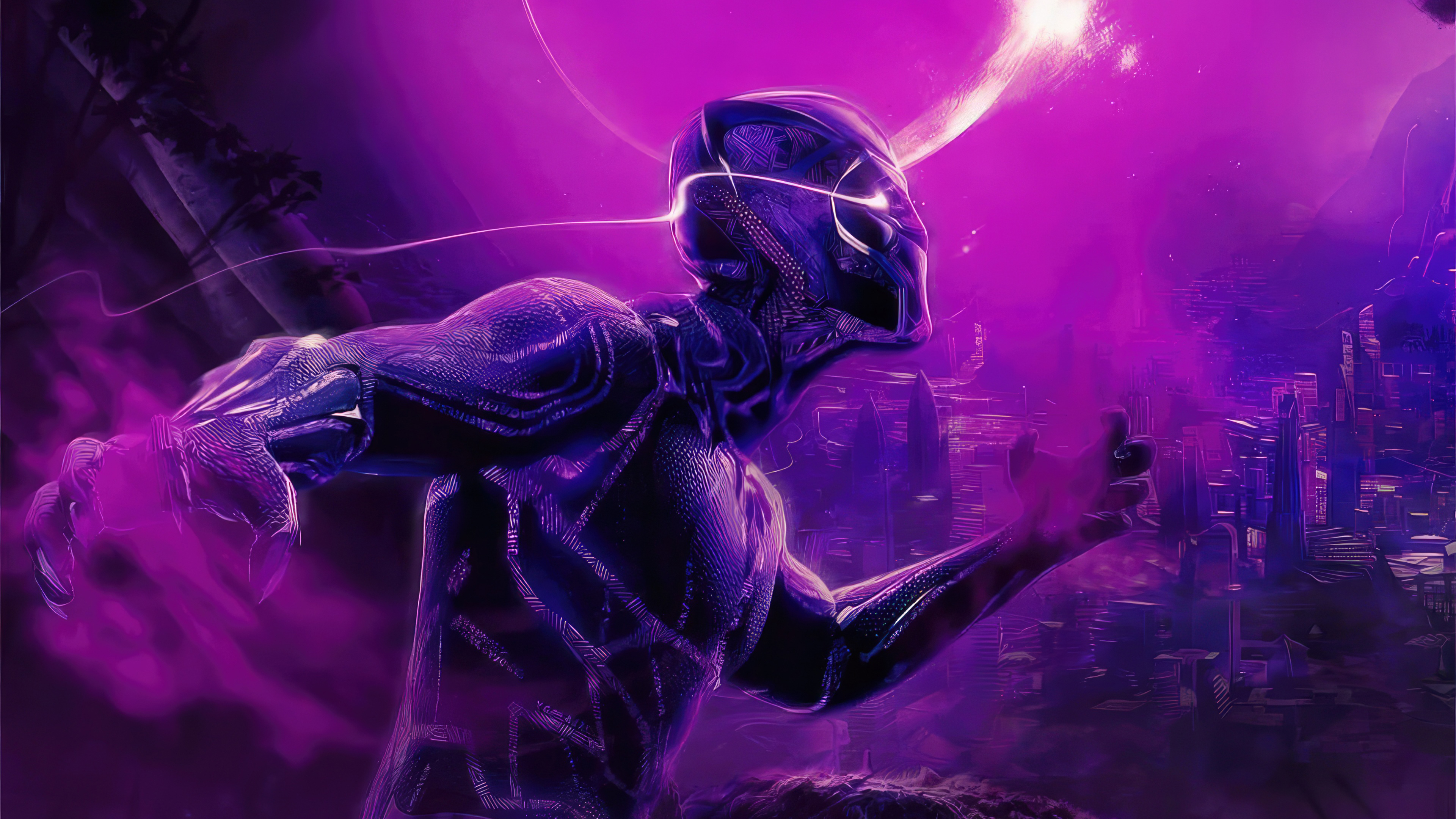 3840x2160 Black Panther Wakanda Forever 4k, Desktop