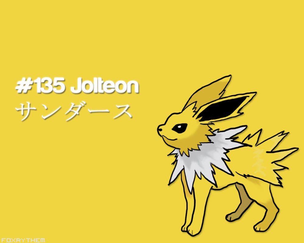 1000x800 Jolteon Wallpaper, Desktop