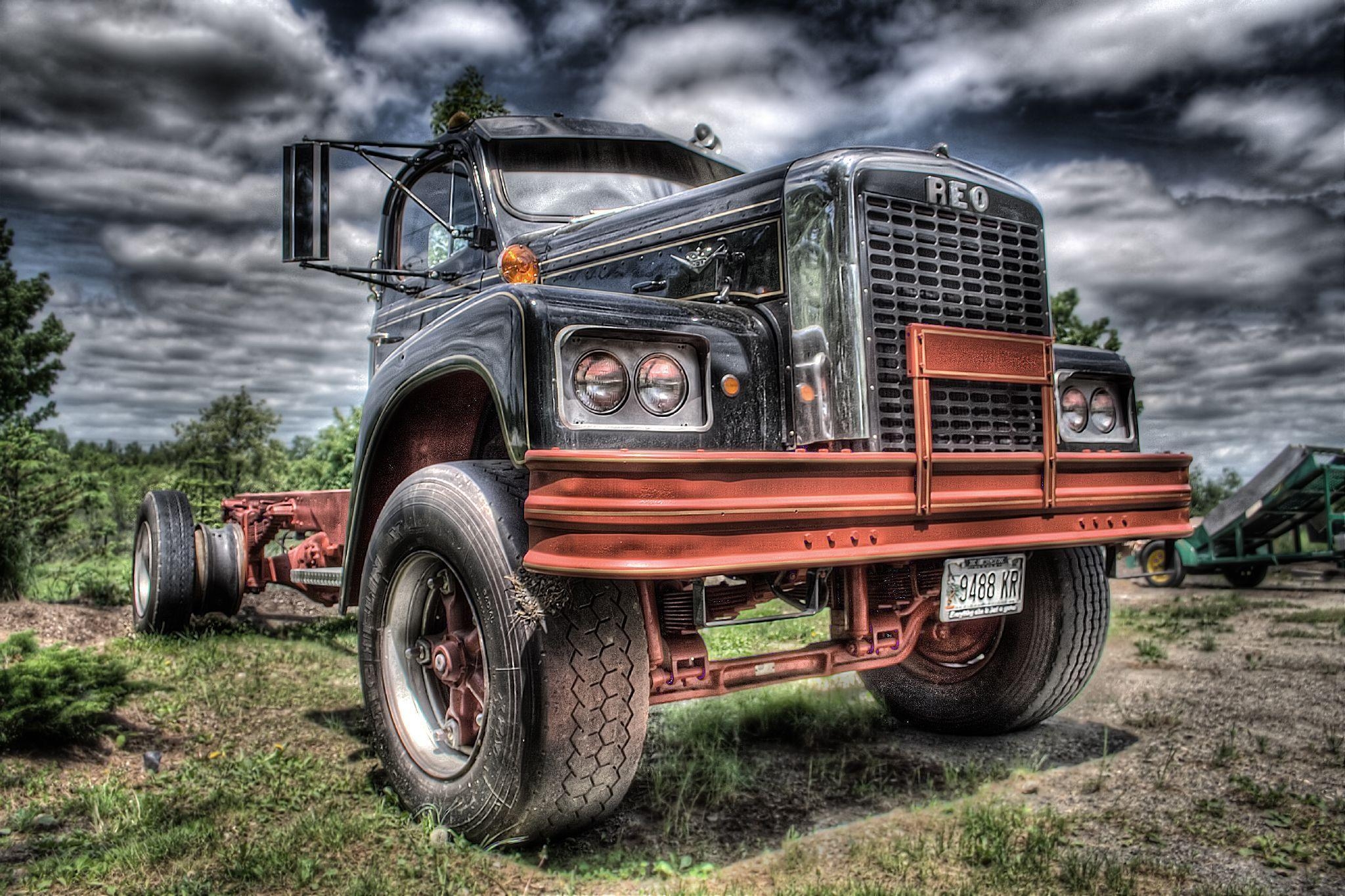 2050x1370 Old Black Truck HD desktop wallpaper, Widescreen, High, Desktop