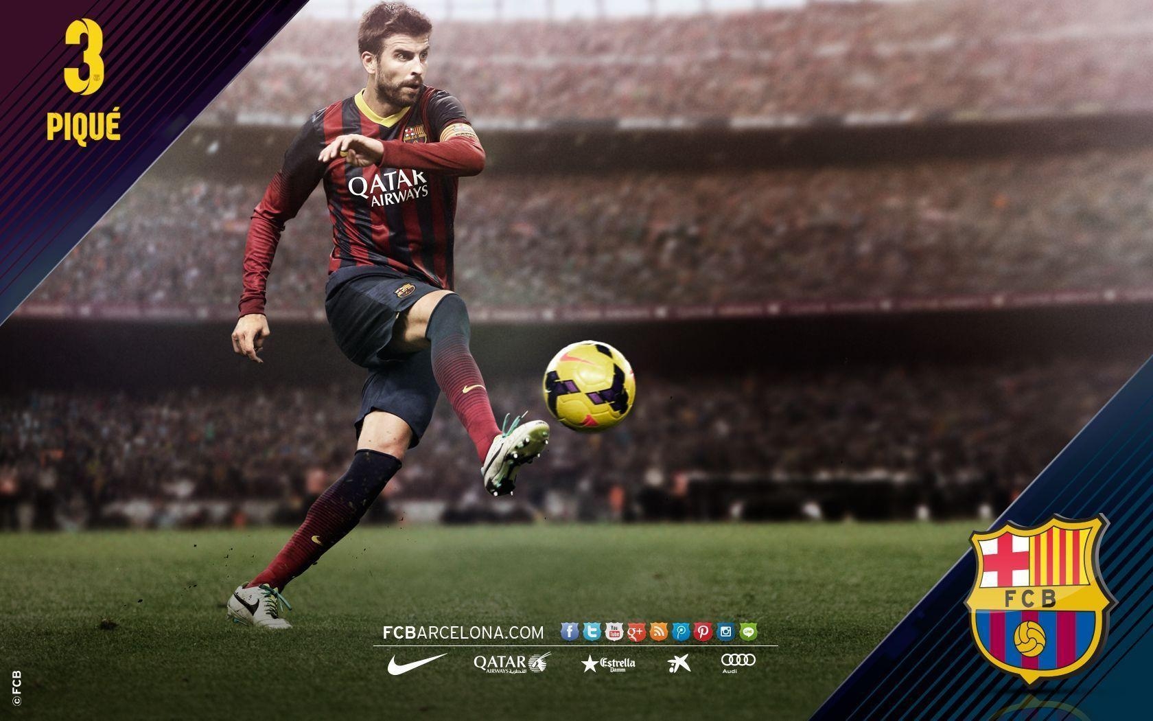 1680x1050 Wallpaper cầu thủ Barça mùa bóng 2013, Desktop