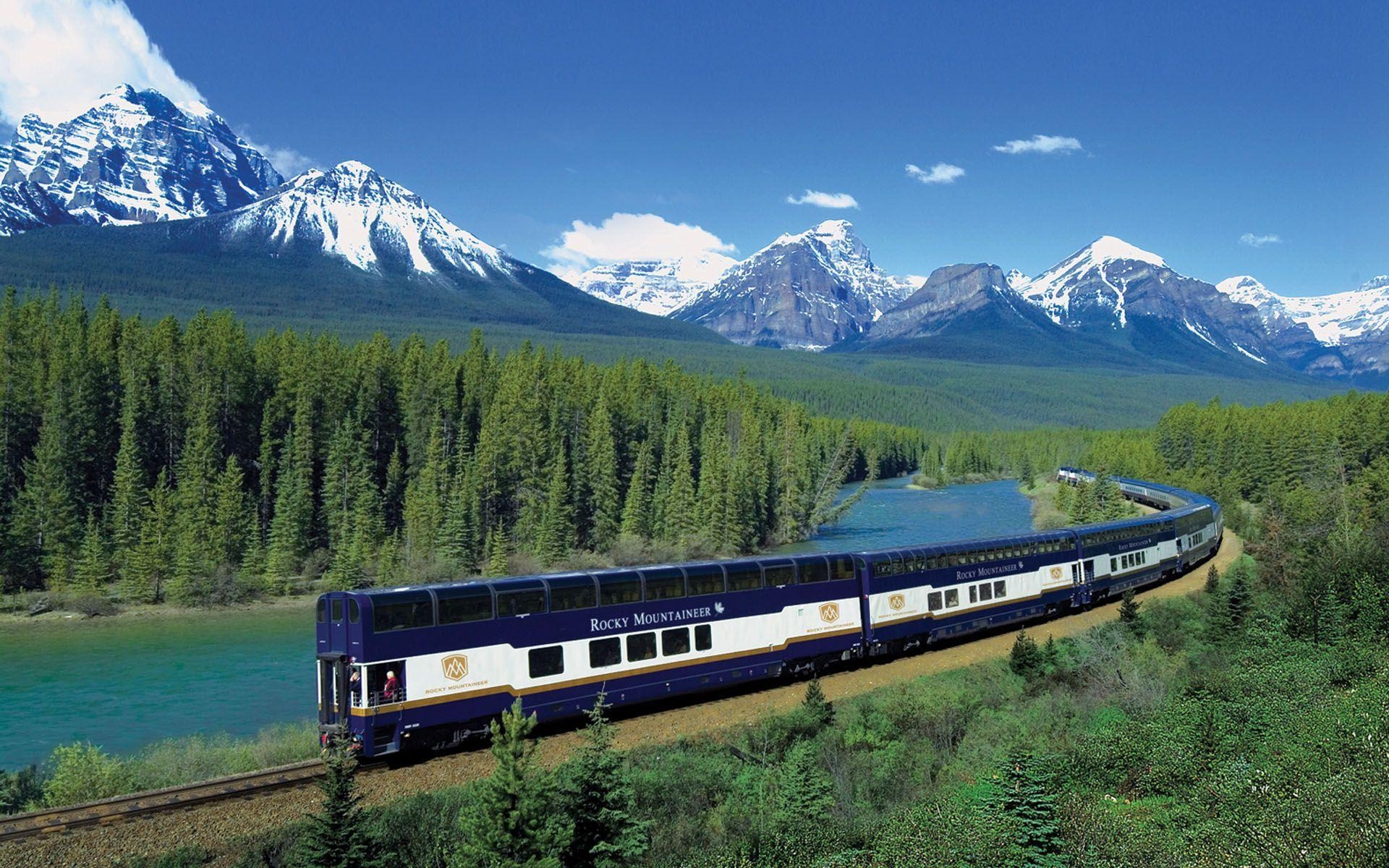 1920x1200 Canada Vacation Train Wallpaper Desktop, Free Widescreen HD, Desktop