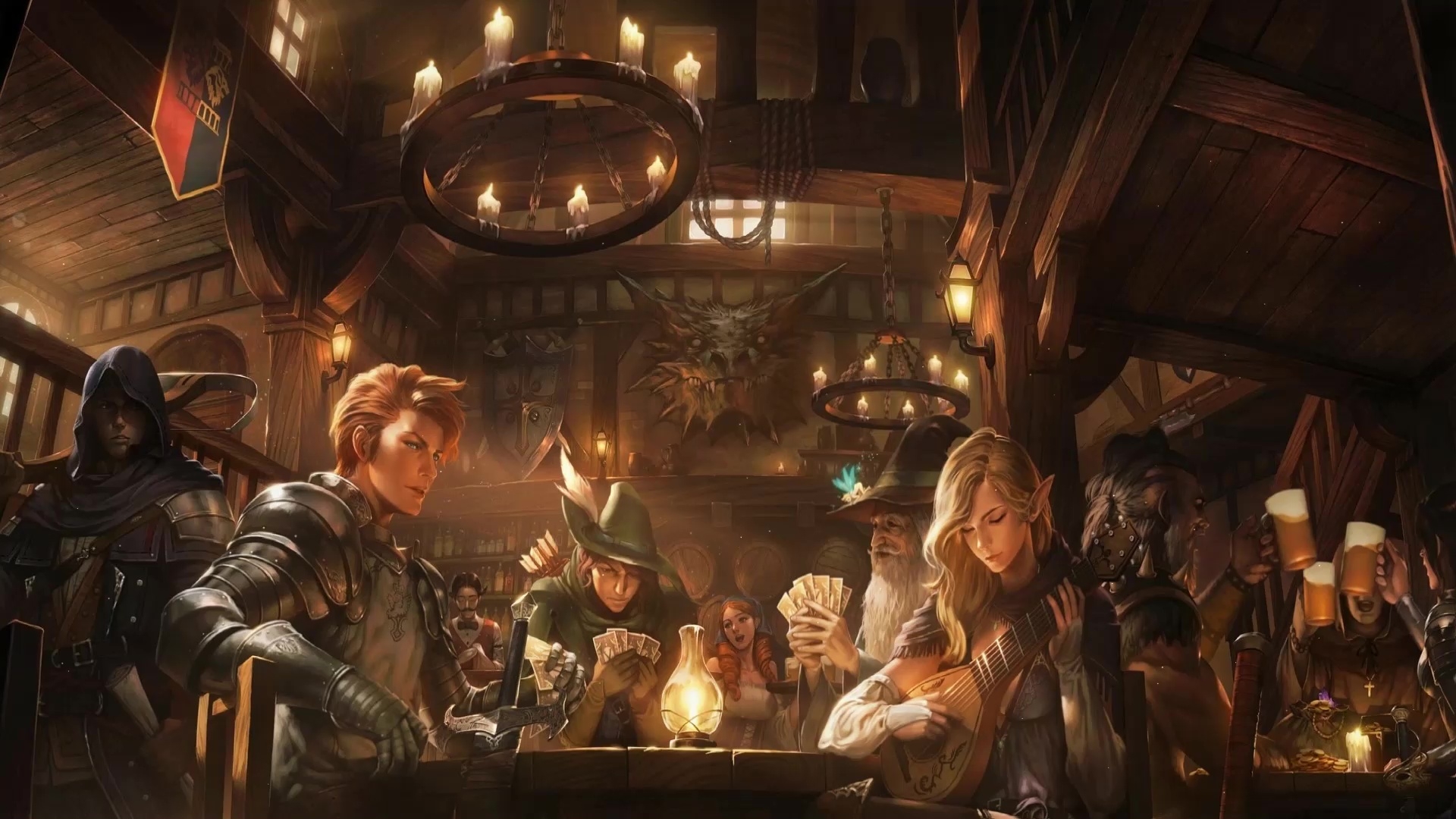 1920x1080 Fantasy Tavern Sextet Live Wallpaper, Animated Wallpaper, Desktop