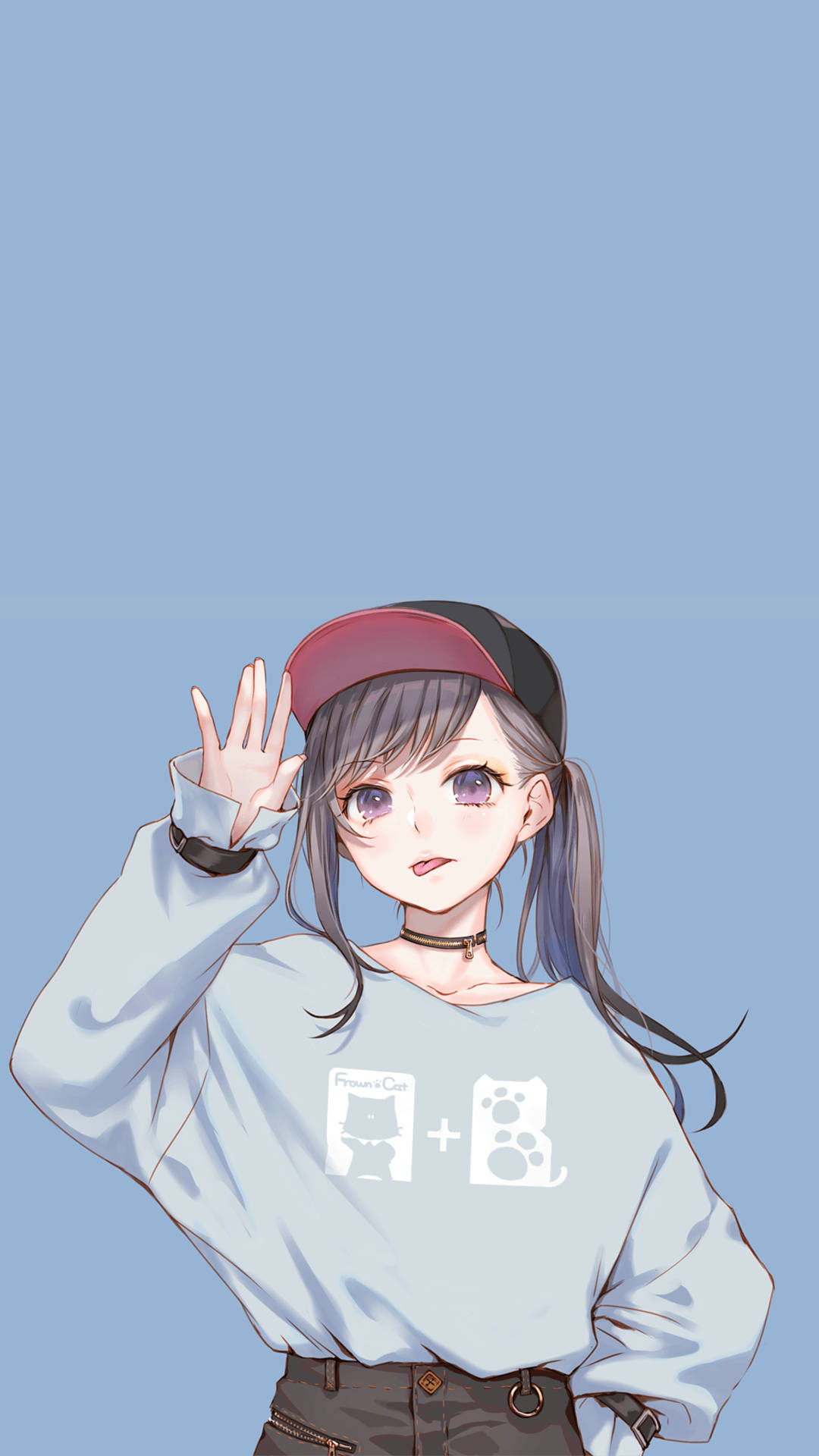 1080x1920 Download Aesthetic Anime Pfp Sporty Girl Wallpaper, Phone