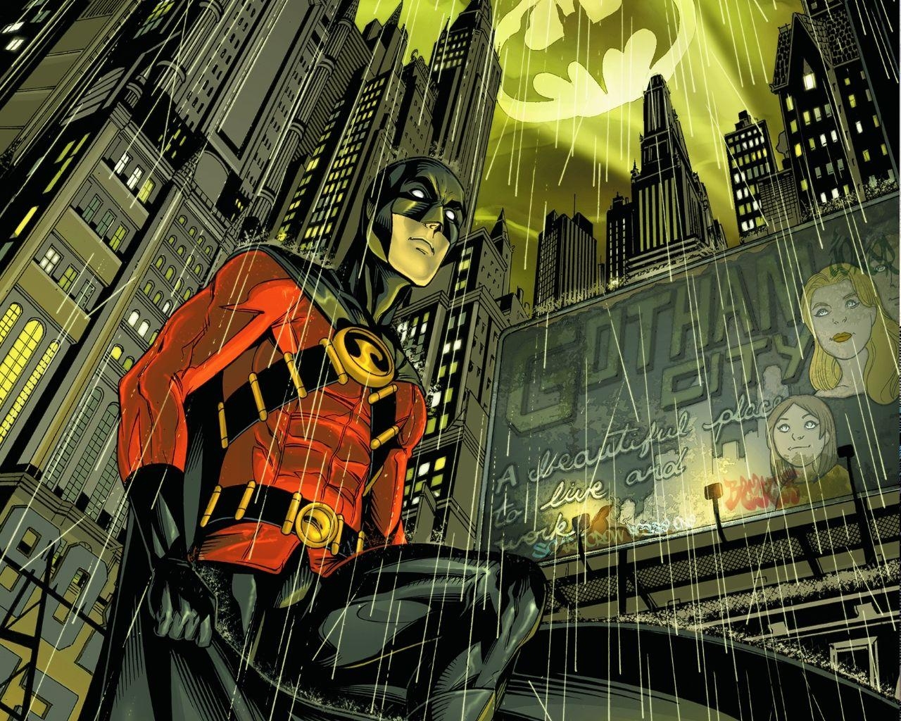 1280x1030 Batman YTB. Tim Drake Desktop & Phone Wallpaper, Robin III, Red Robin, Desktop