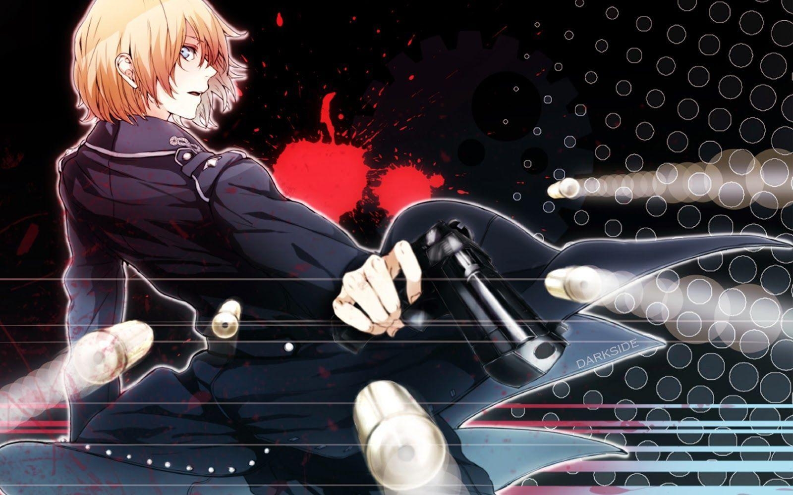 1600x1000 Anime Boy Gun Wallpaper Free Anime Boy Gun Background, Desktop