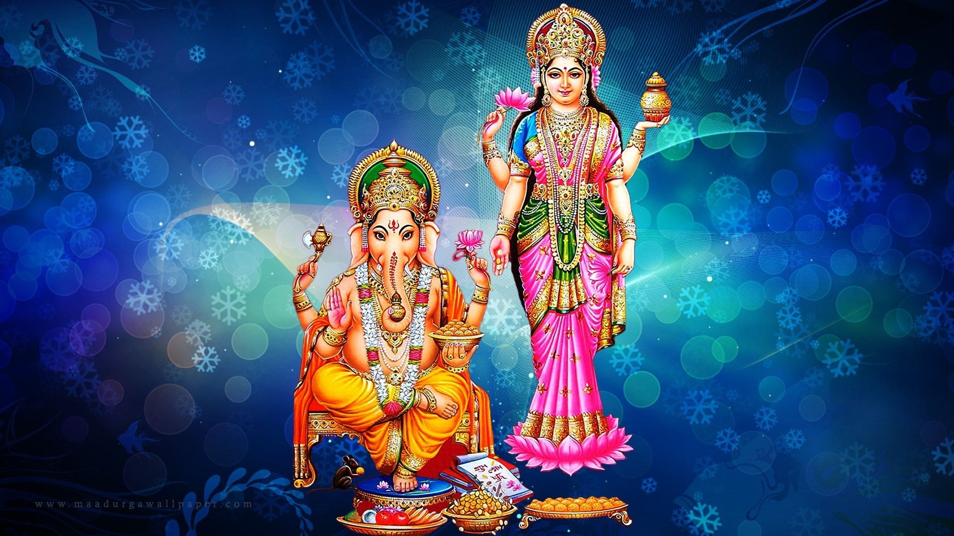 1920x1080 Diwali brings Goddess Lakshmi and Lord Ganesha to home, Desktop