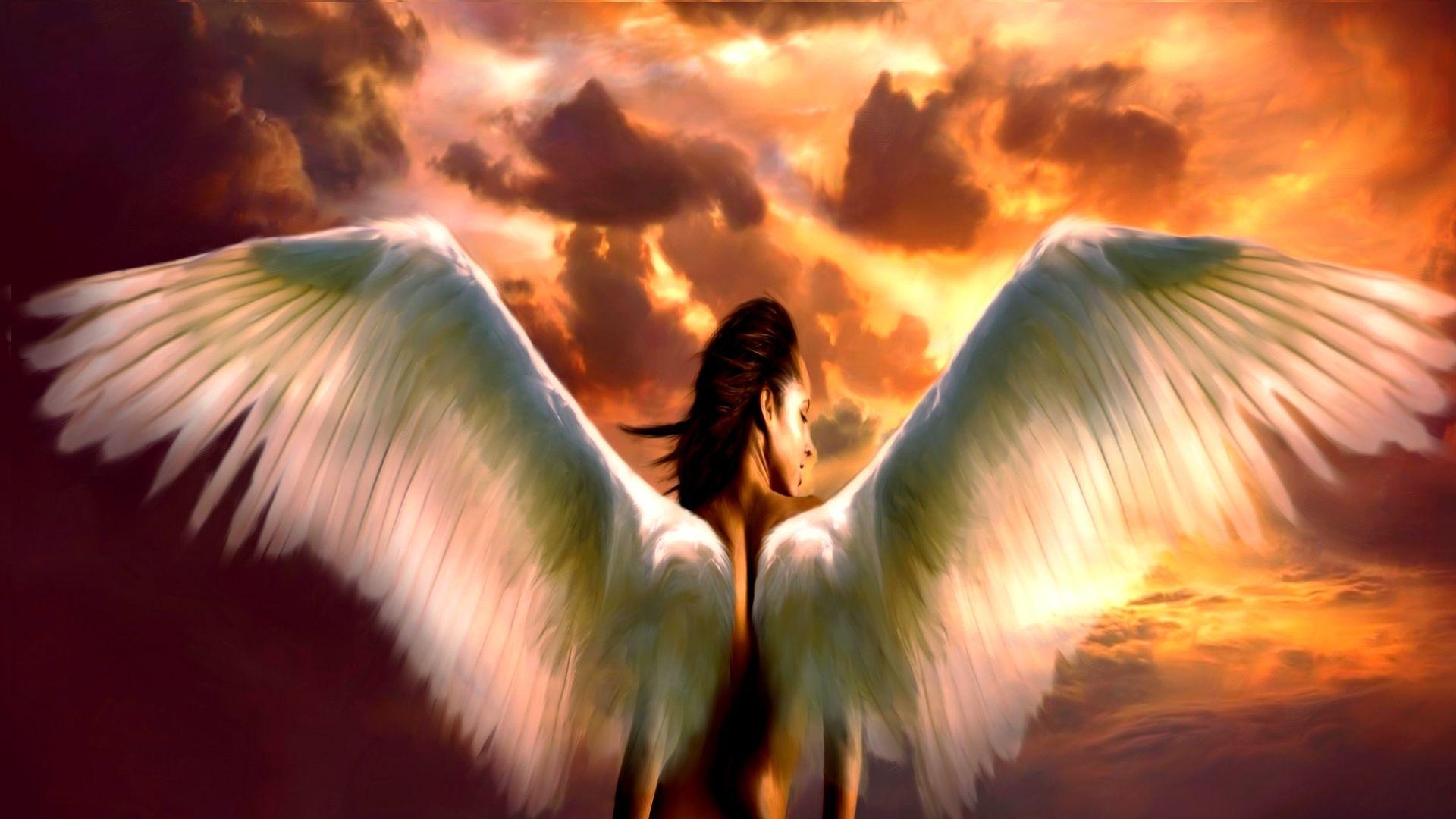 1920x1080 Fantasy Wallpaper. ANGEL. Angel wallpaper, Angel picture, Desktop