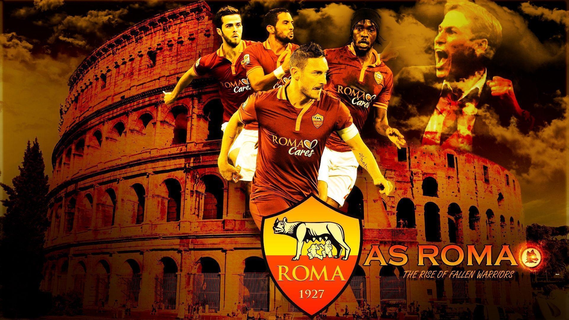 1920x1080 As Roma FC Desktop Backgorund. HD Wallpaper, Background, Image, Desktop