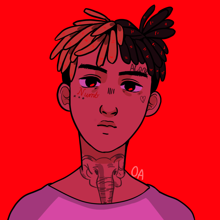 900x900 XXXTentacion Cartoon Wallpaper Free XXXTentacion Cartoon, Phone