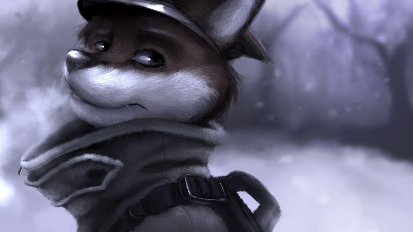 1370x770 Furry Wallpaper, Desktop