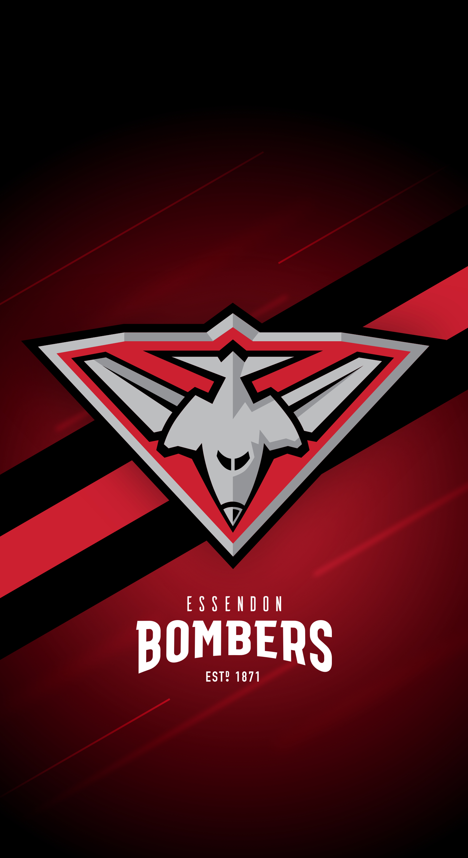 1580x2890 All sizes. Essendon Bombers iPhone X Lock Screen Wallpaper Sharing!, Phone