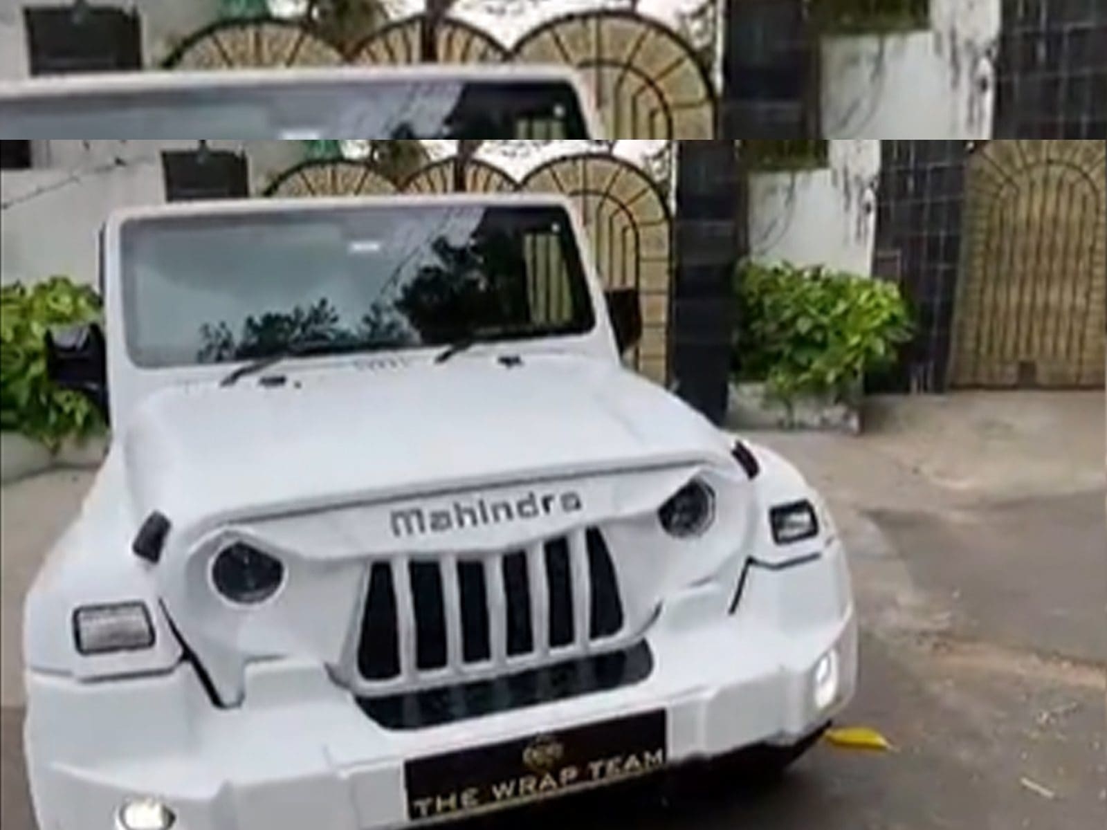 1600x1200 Mahindra Thar Modified with White Wrap, Desktop