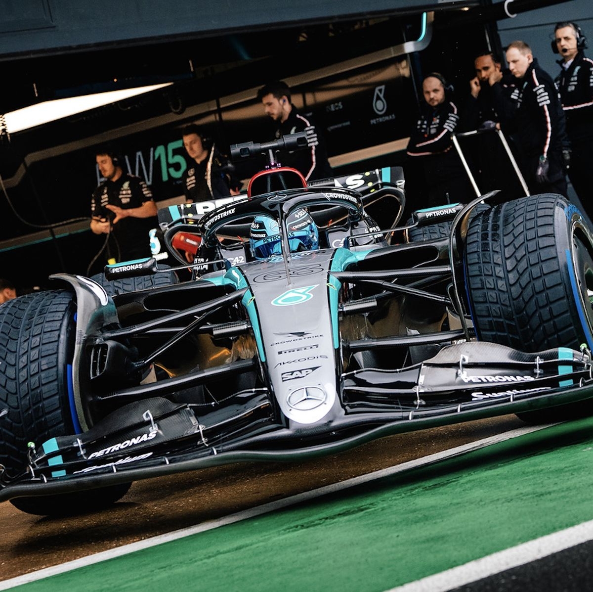 1200x1200 First Image: Mercedes F1 Has 'Mountain, Desktop