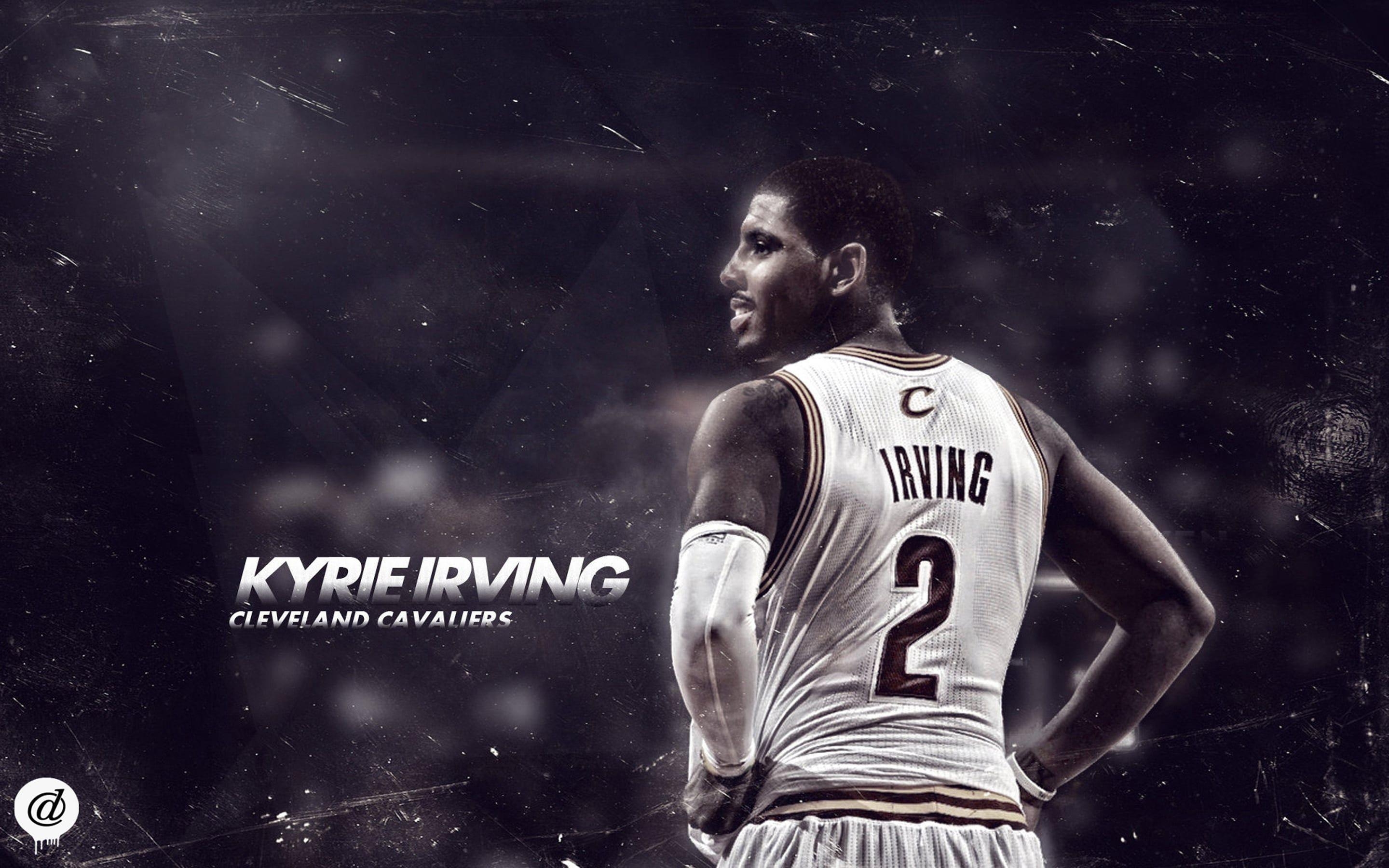 2880x1800 Kyrie Irving wallpaper HD Logo, Cleveland, Cavs, basketball, Desktop