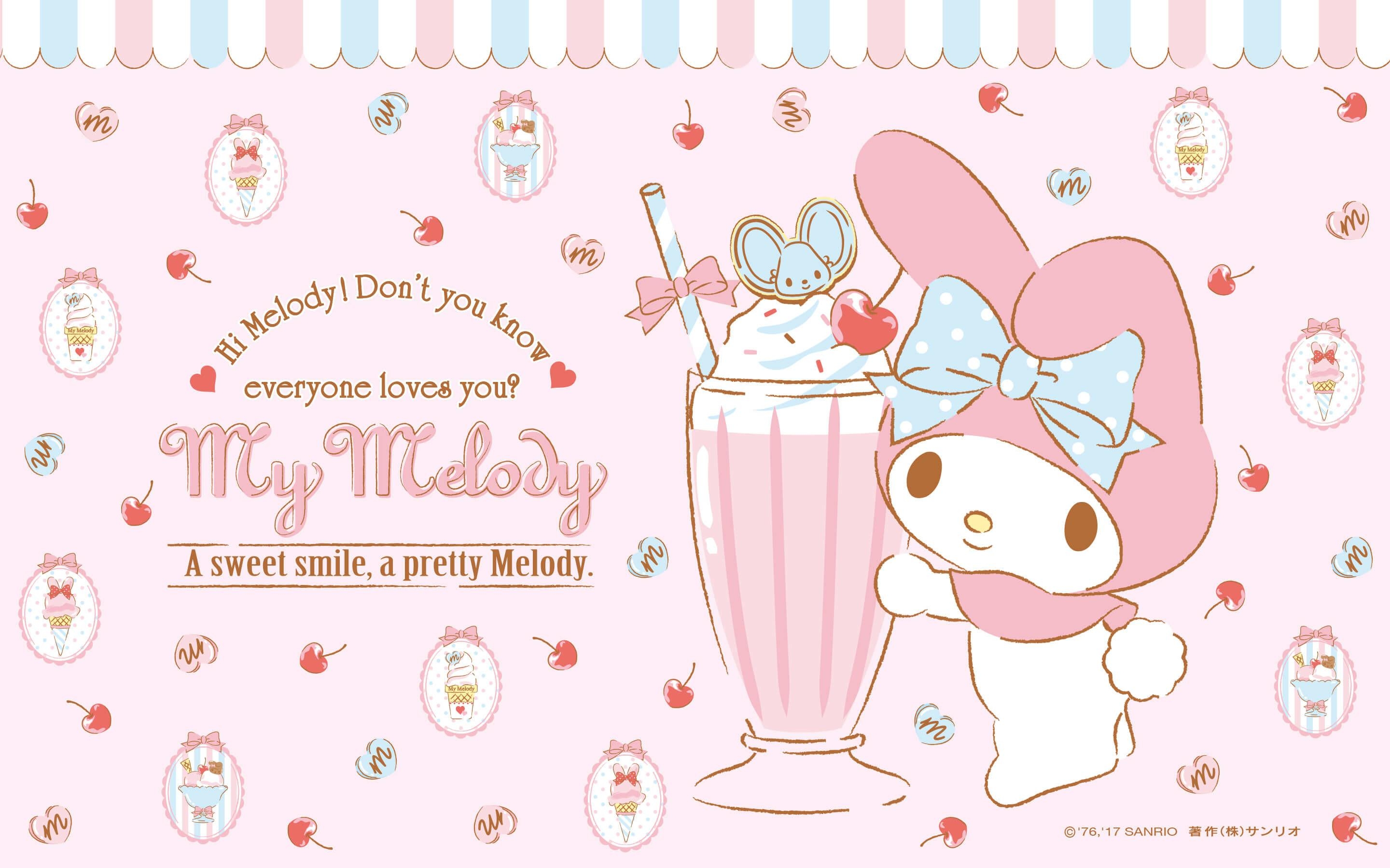 2880x1800 My Melody Wallpaper for iPhone, Desktop