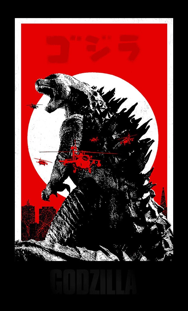 760x1260 Godzilla Phone Wallpaper, Phone