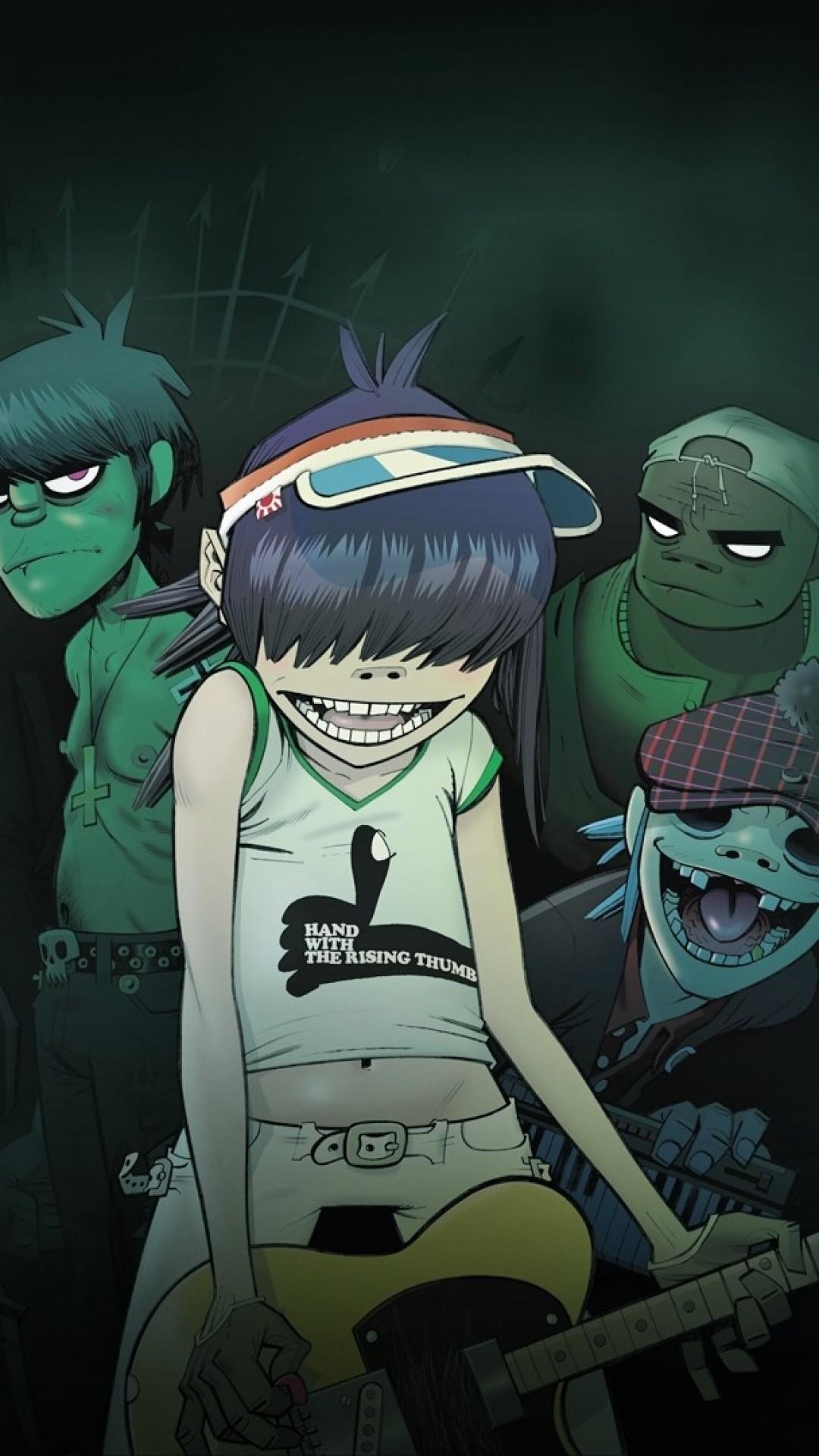 1080x1920 Gorillaz iPhone Wallpaper, Phone