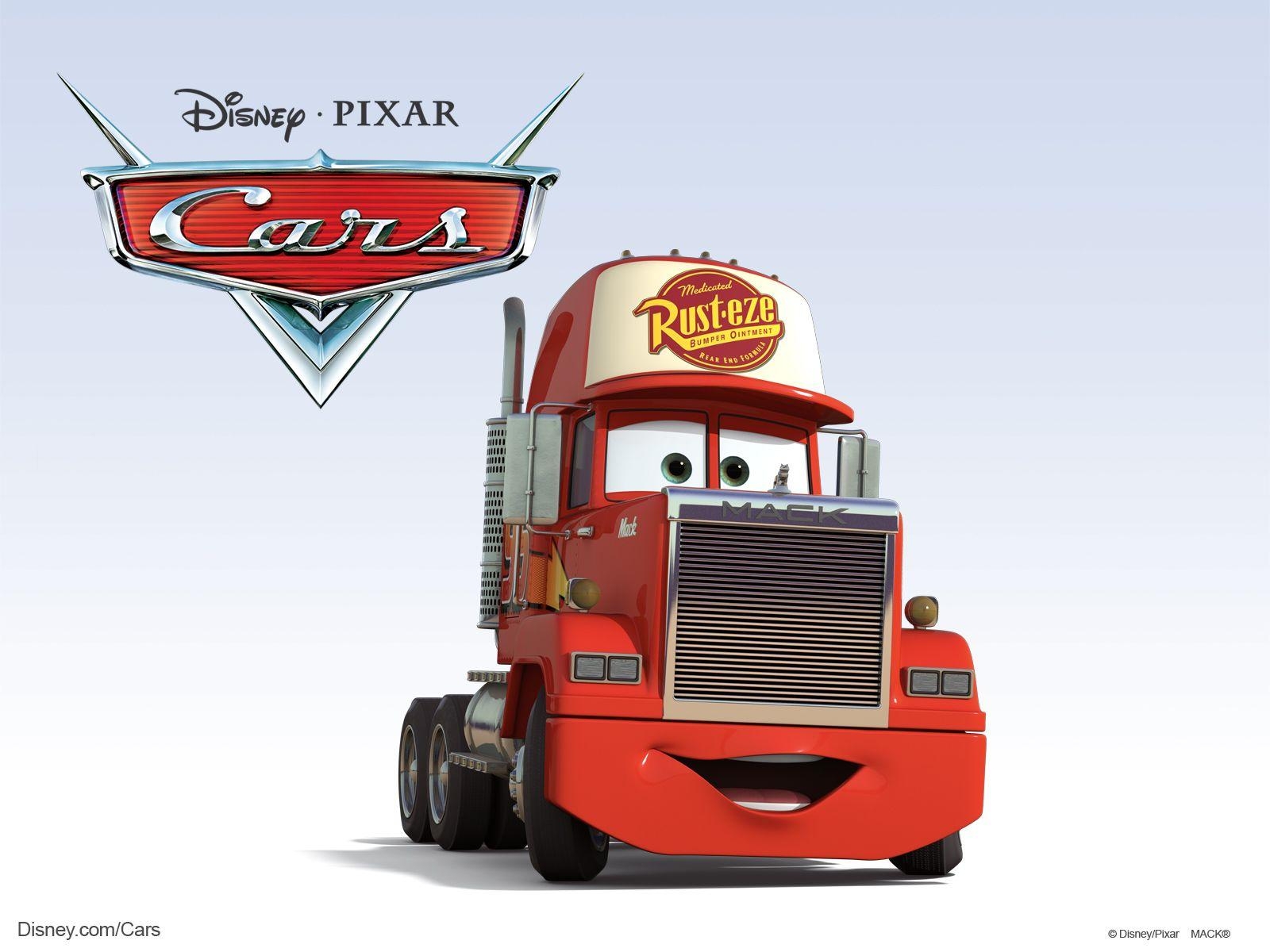 1600x1200 Mack the Truck from Pixar Cars Movie Desktop Wallpaper, Desktop