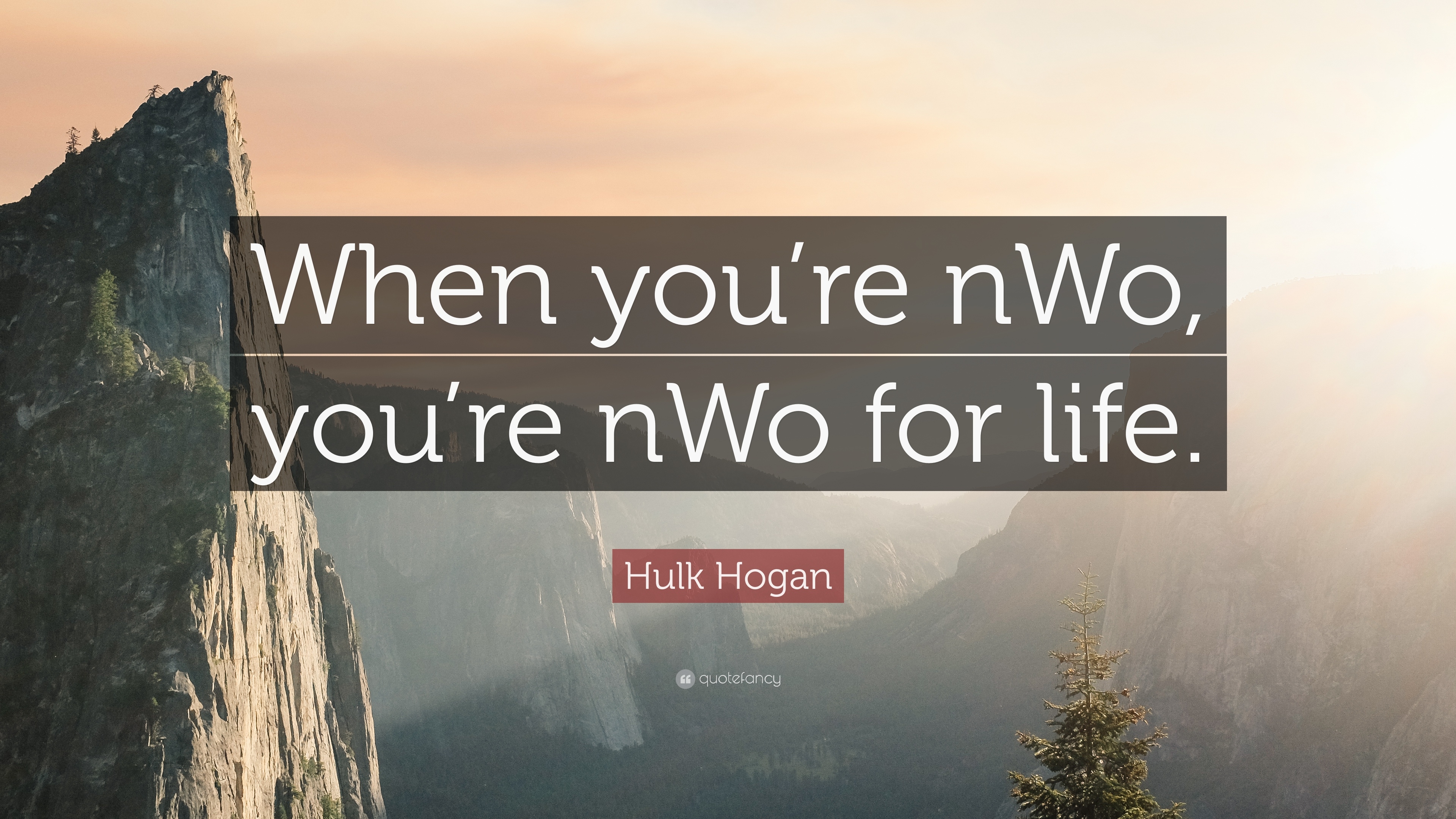 3840x2160 Hulk Hogan Quote: “When you're nWo, you're nWo for life.” 7, Desktop