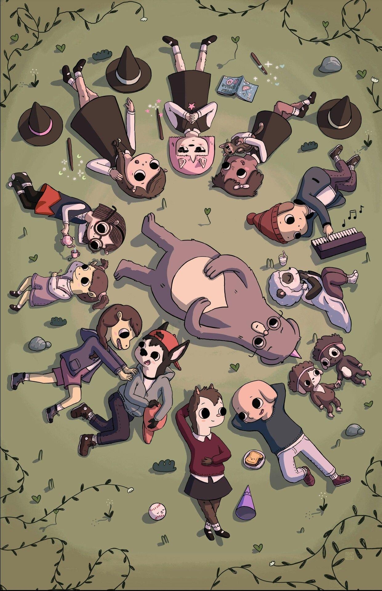 1250x1920 Cartoons. Summer camp island, Camping, Phone