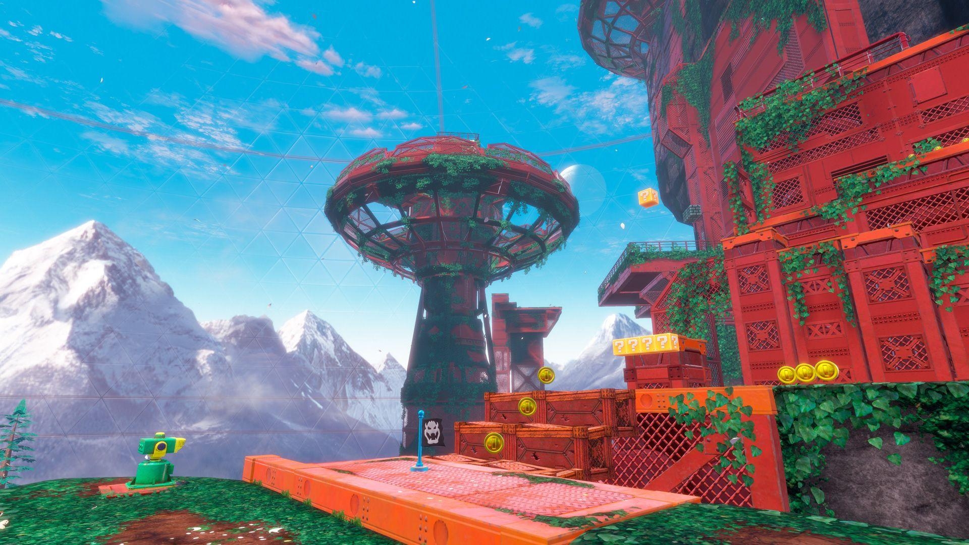 1920x1080 Super Mario Odyssey has such great screenshot potential, Desktop