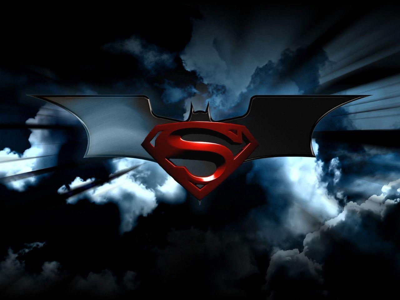 1280x960 Logos For > Batman Superman Logo Wallpaper, Desktop