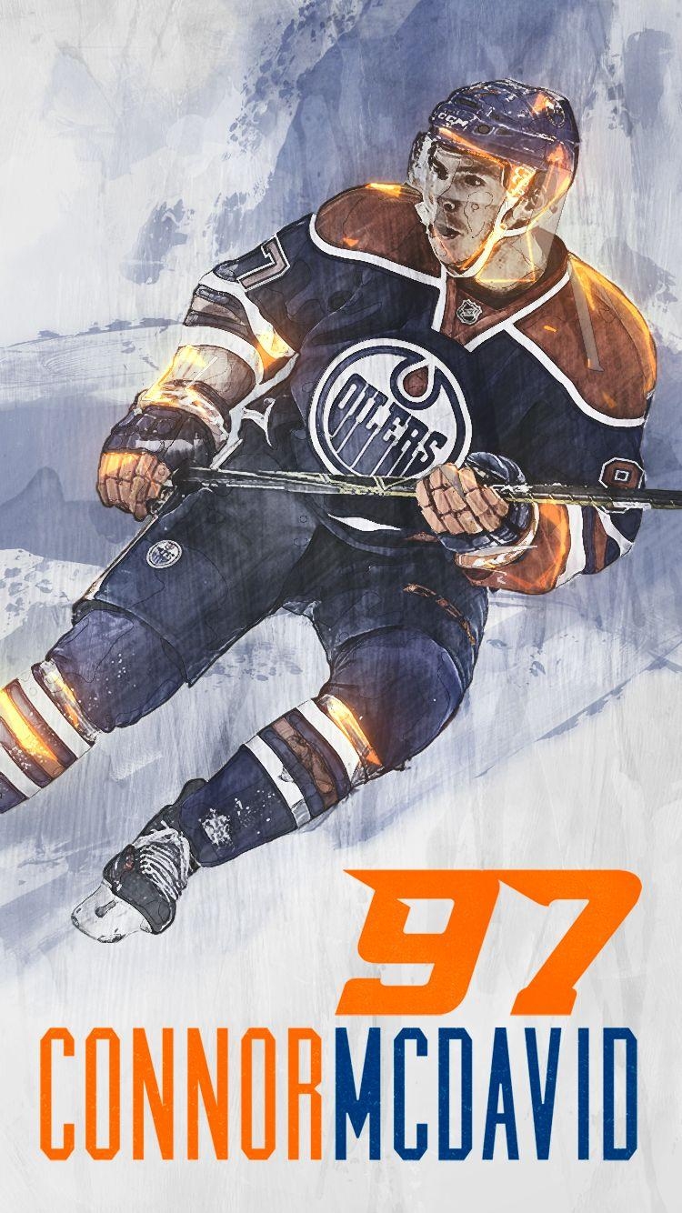 750x1340 Connor McDavid Wallpaper, Phone