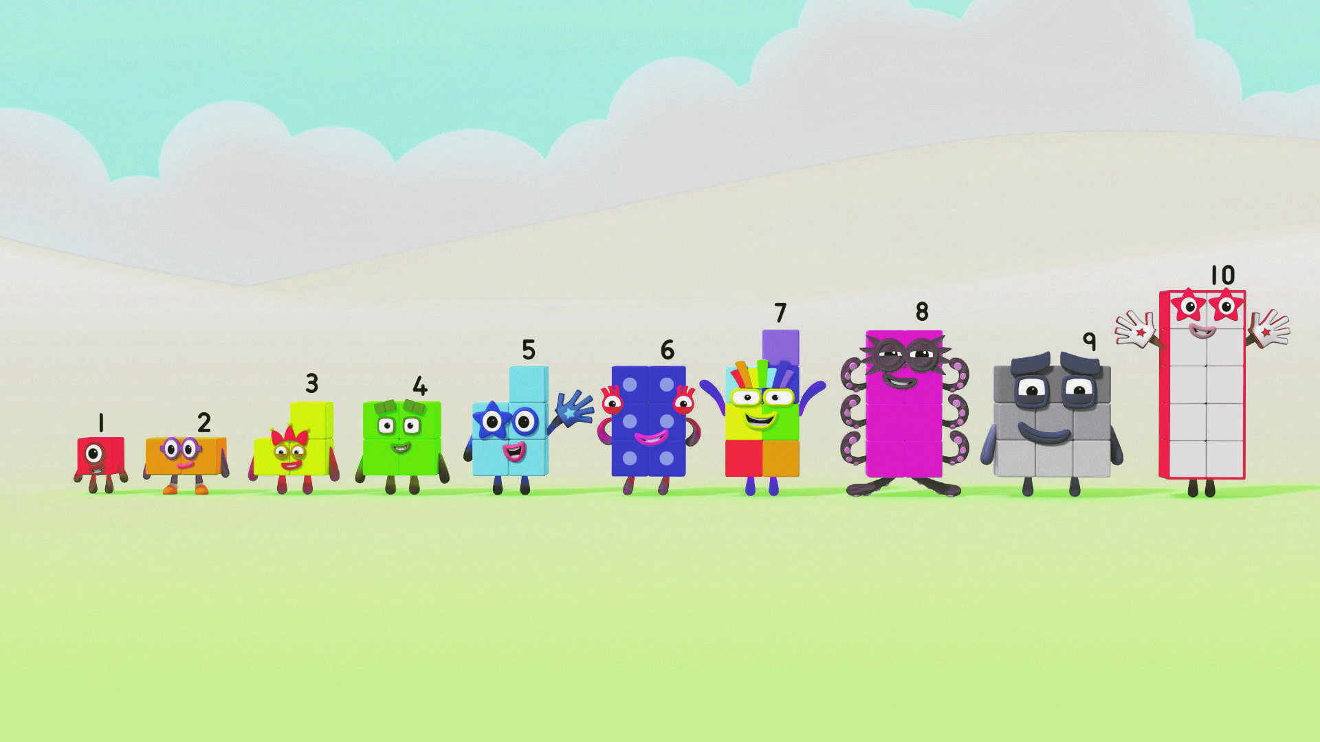 1920x1080 Numberblocks is your favourite Numberblock? Can you draw, paint or make them, and don't forget to tag us in your amazing artwork! ✏️, Desktop