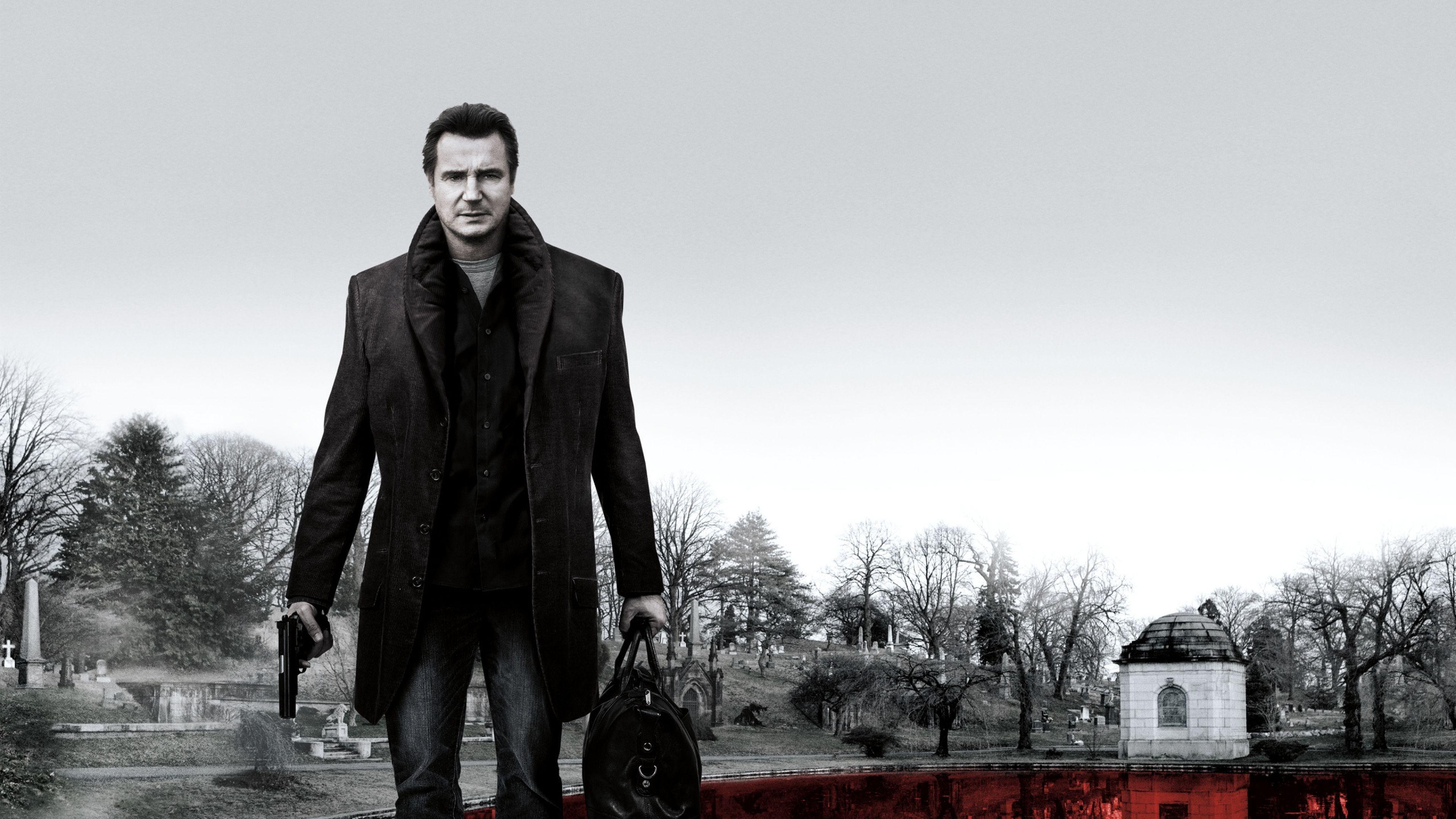 3840x2160 Download Wallpaper  A walk among the tombstones, Liam, Desktop