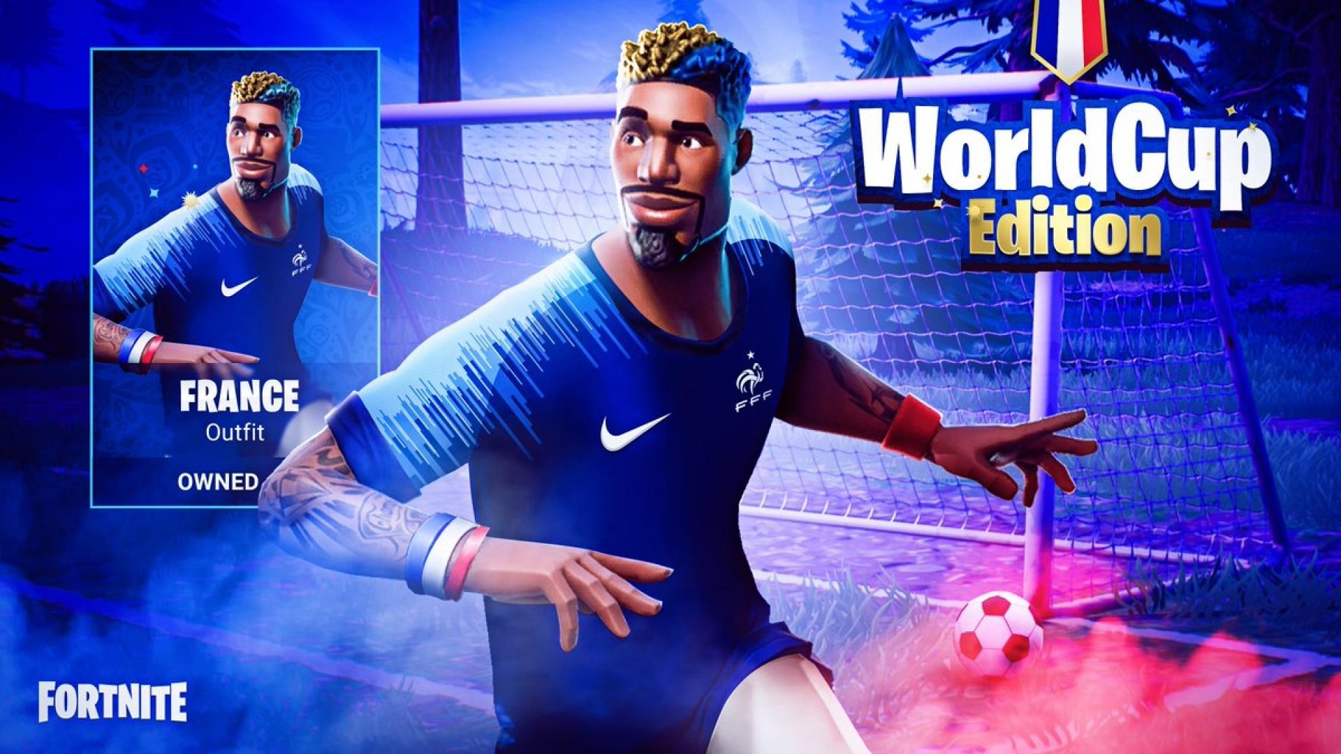 1920x1080 Fortnite, Un skin de l'Équipe de France de football créé à l, Desktop