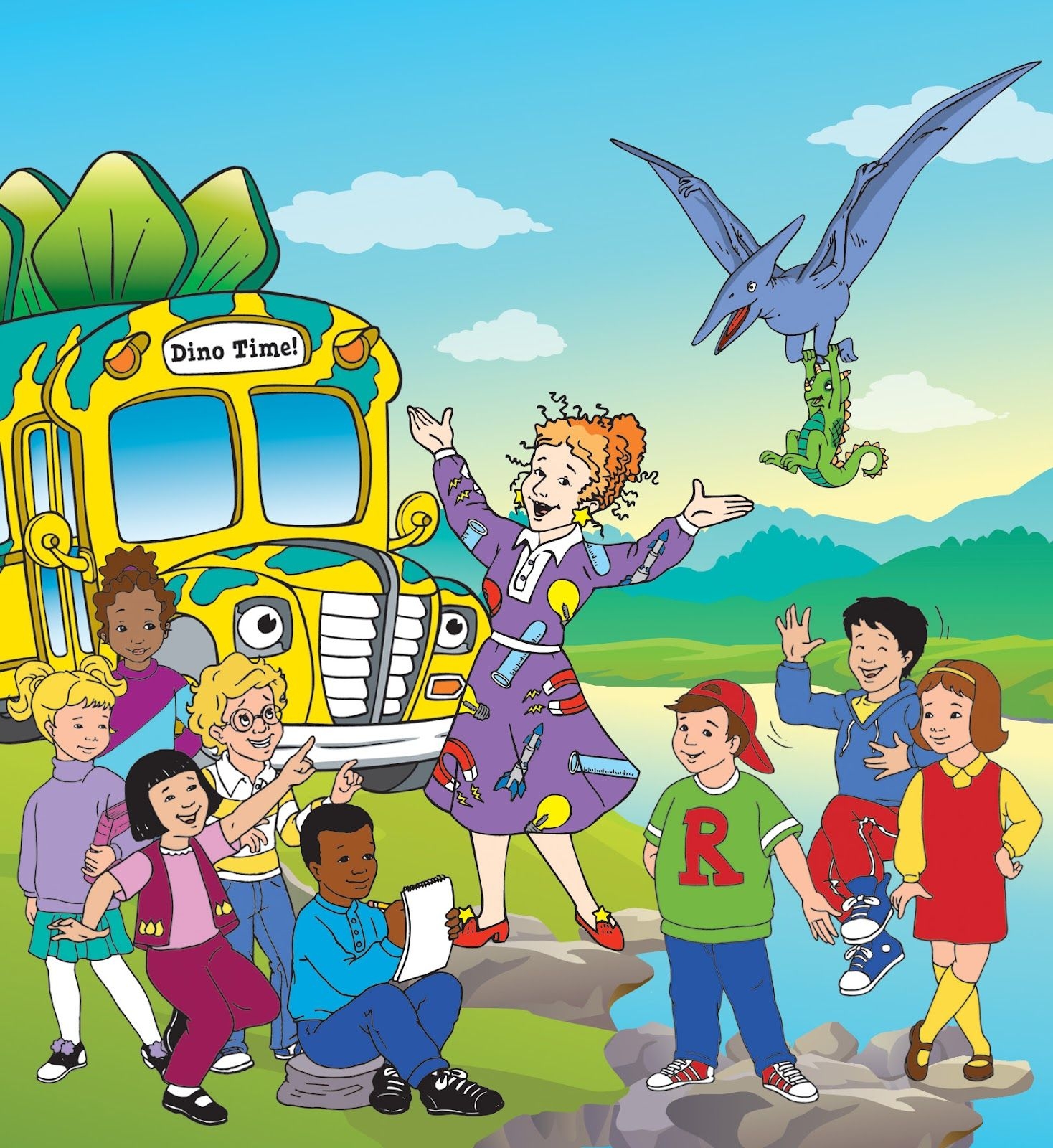 1470x1600 Magic School Bus, Phone